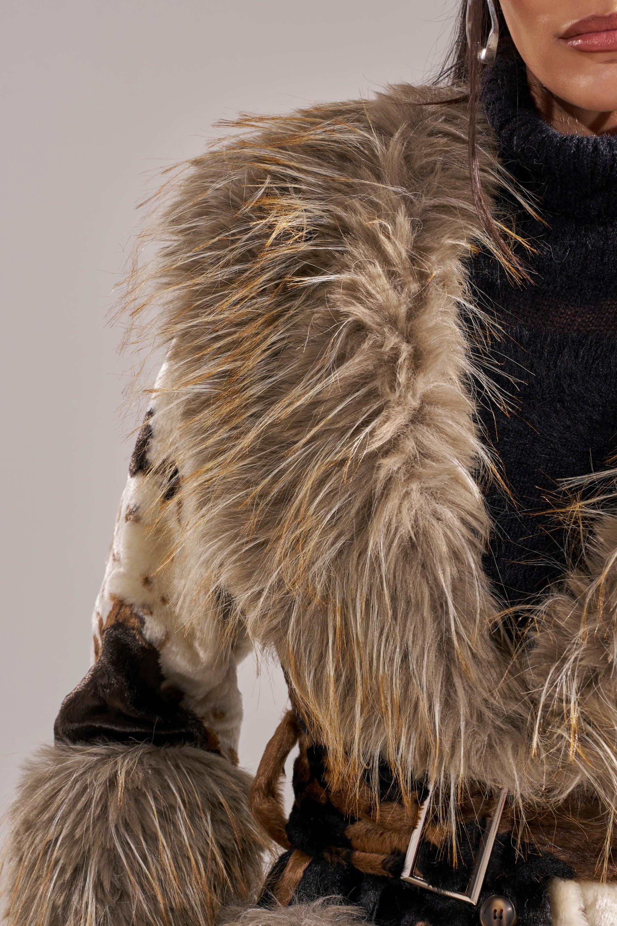 FREYA FUR TRIM TRENCH