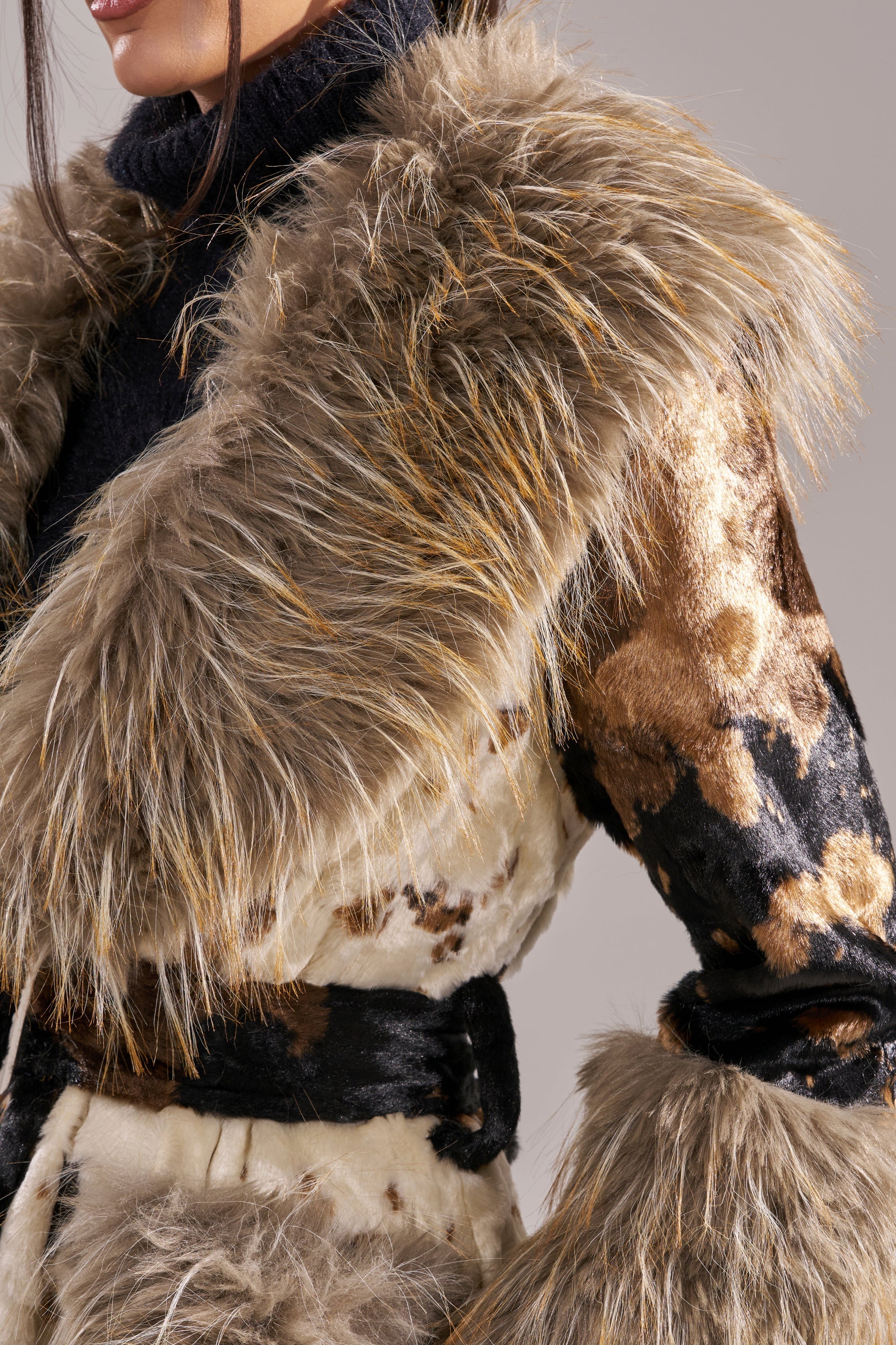 FREYA FUR TRIM TRENCH