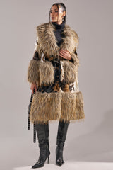 FREYA FUR TRIM TRENCH