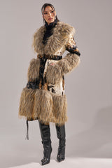 FREYA FUR TRIM TRENCH