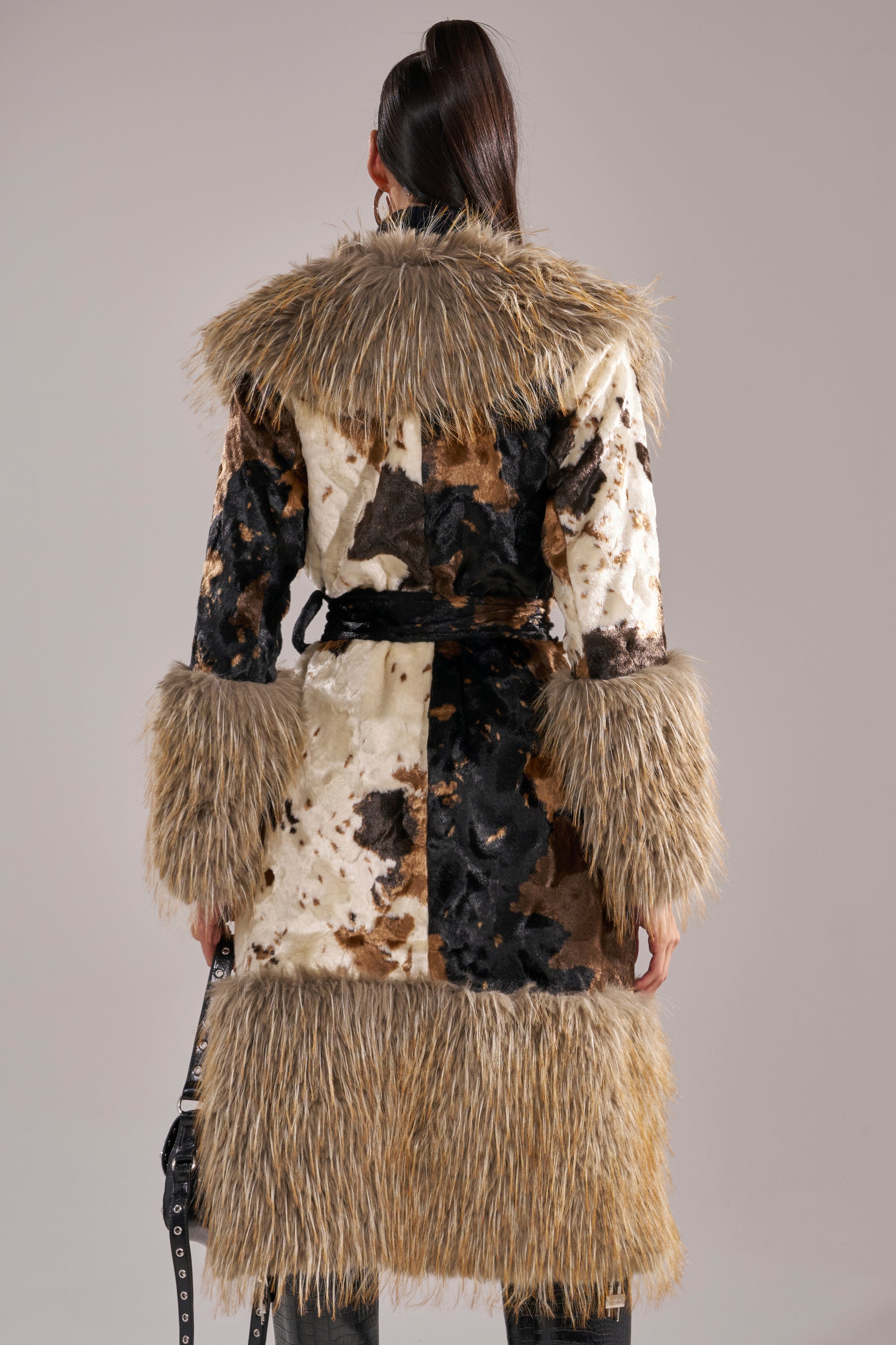 FREYA FUR TRIM TRENCH