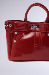 TOP TIER PANTS PU PURSE