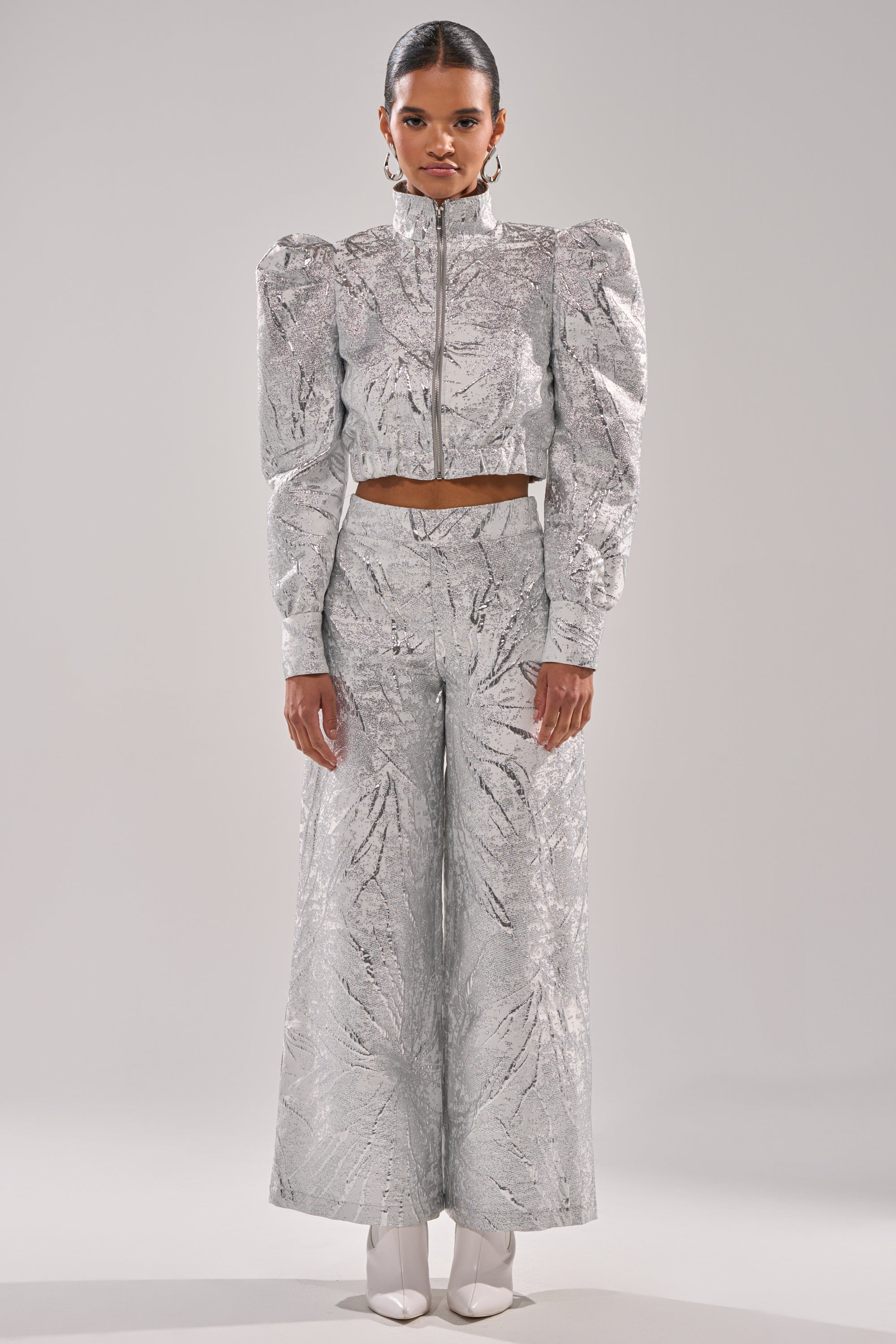 JUST LIKE THAT BROCADE BOMBER