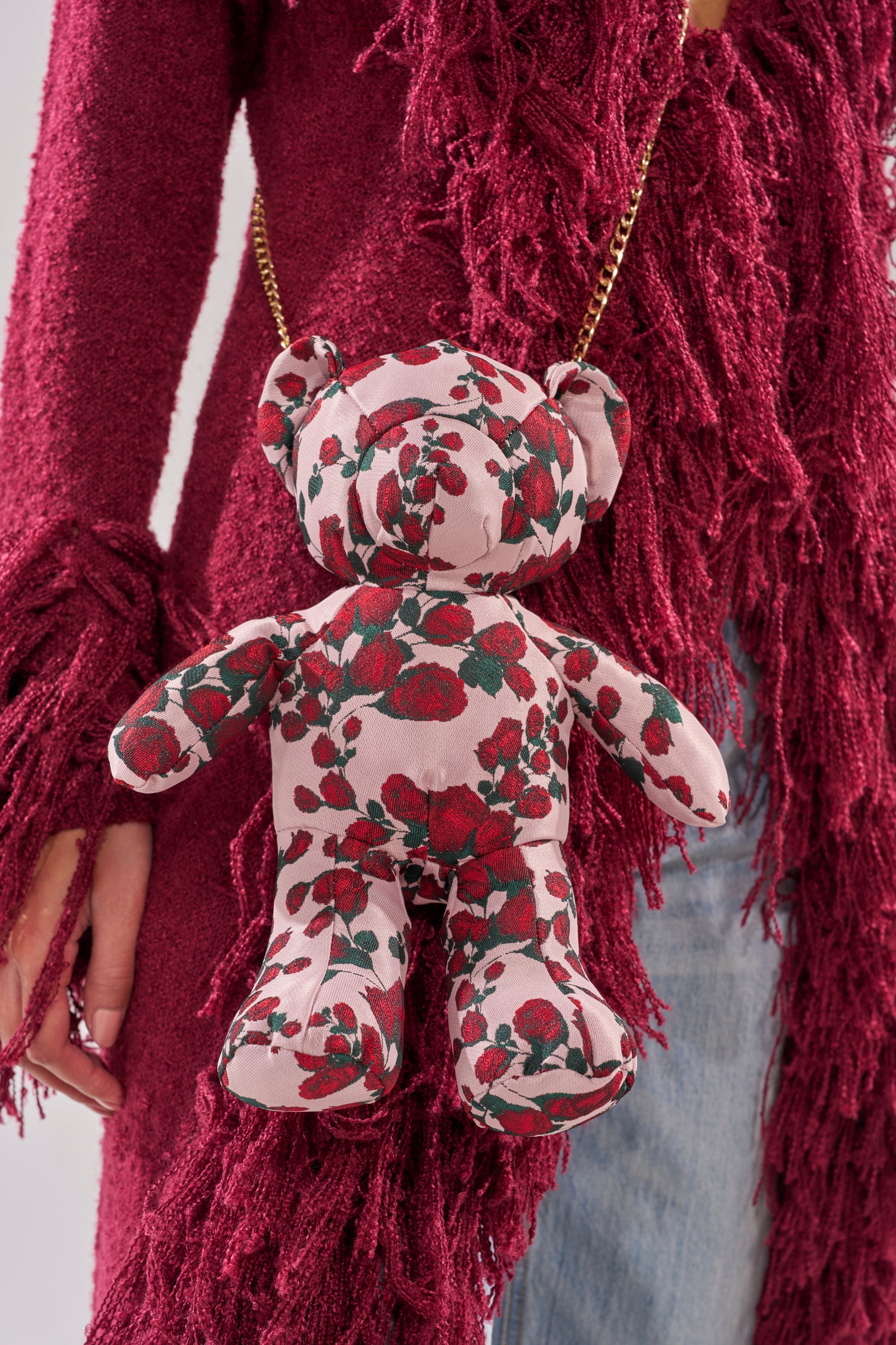 THE ONE ROSE BEAR BAG