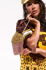 A-MAZING FRENCH FRY BLING PURSE