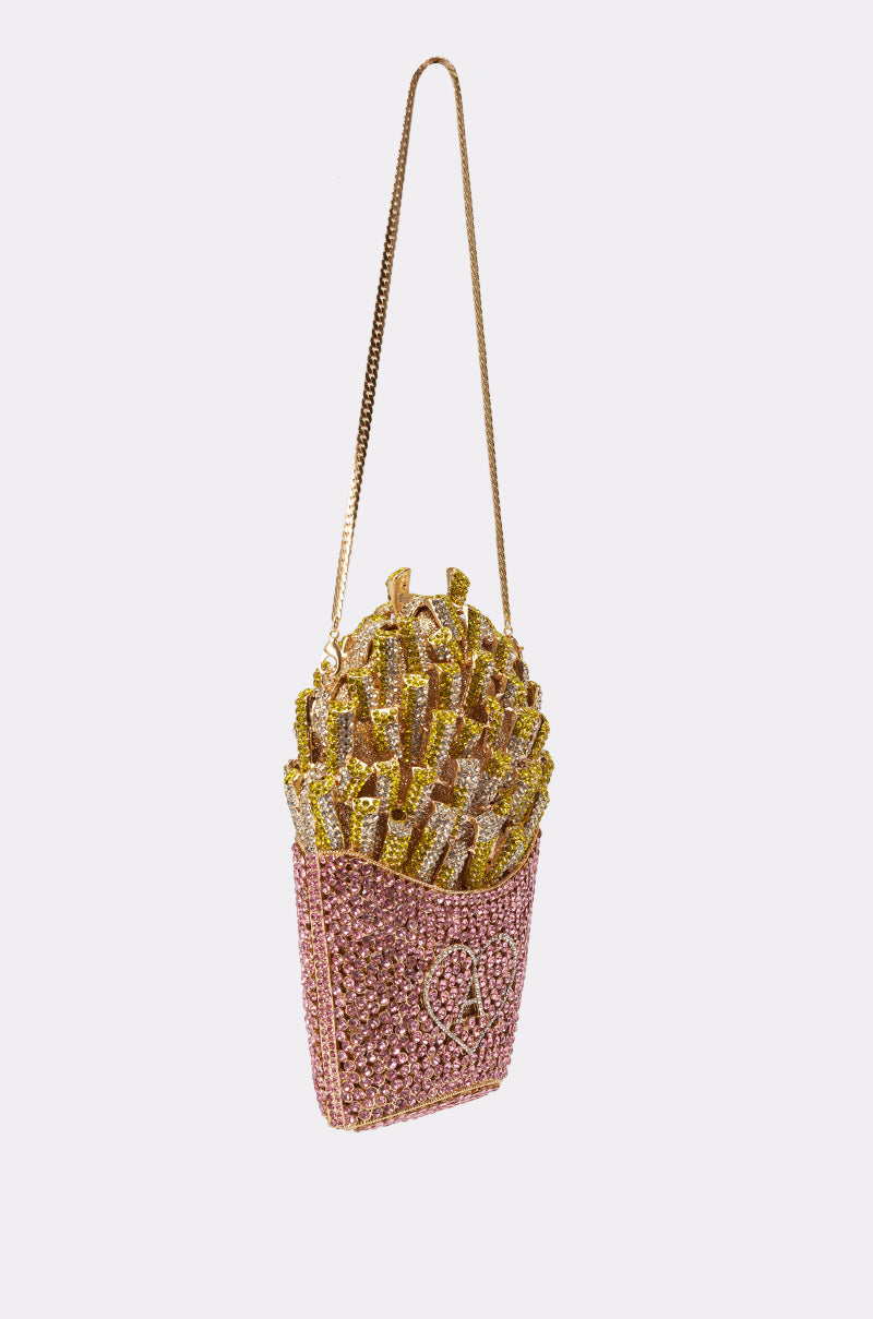 A-MAZING FRENCH FRY BLING PURSE