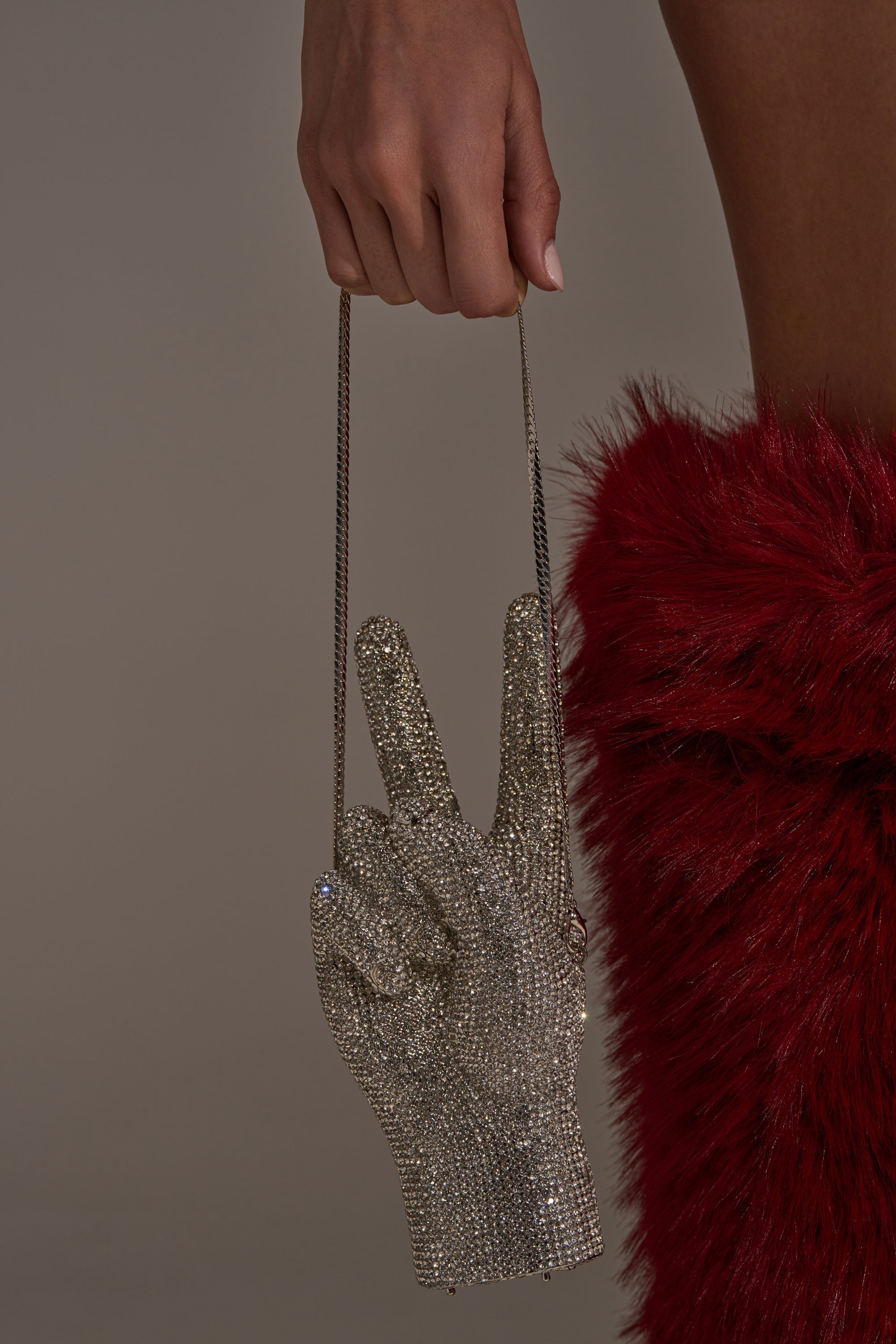 PEACE BLING PURSE