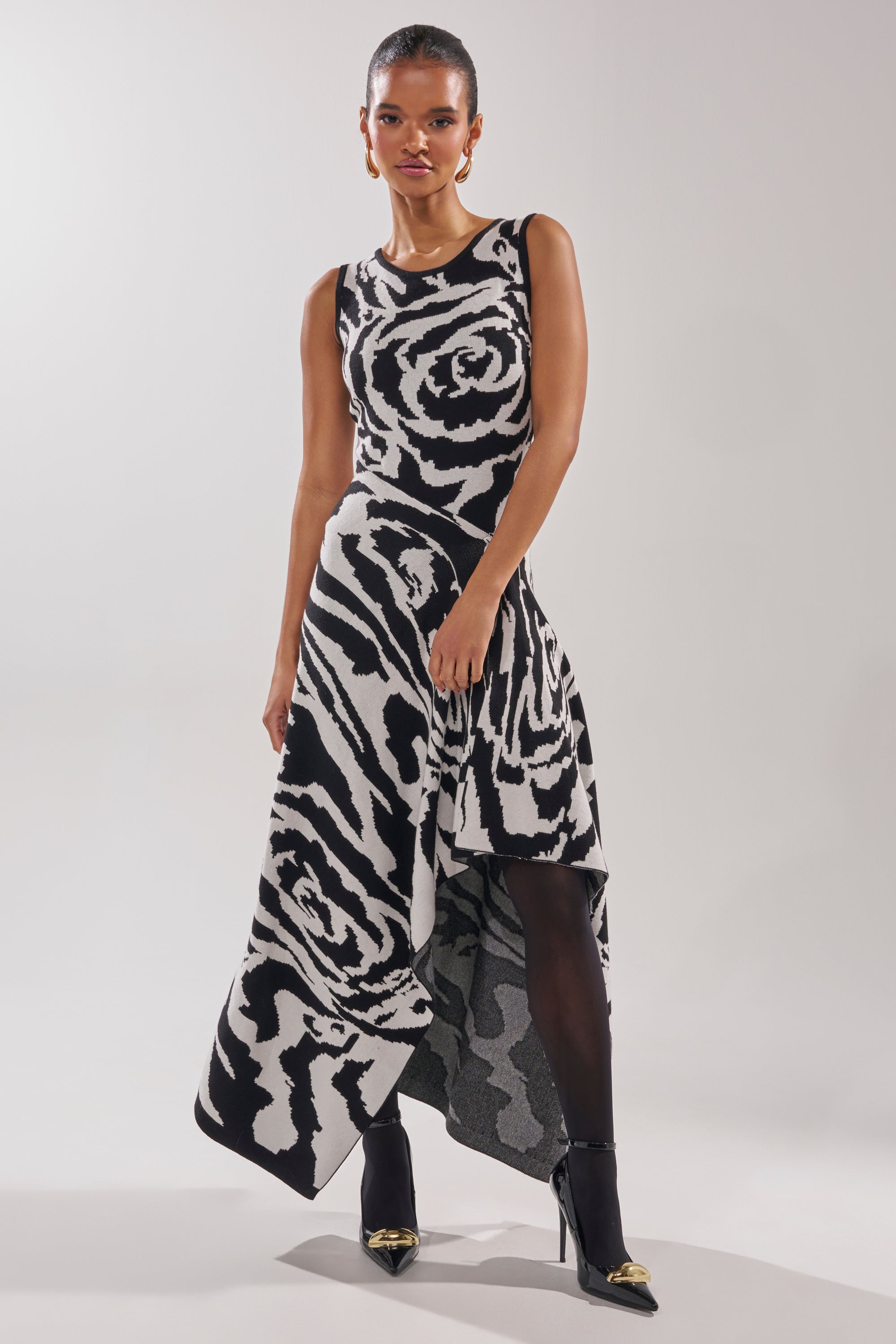 NATOMA FLORAL MAXI SKIRT