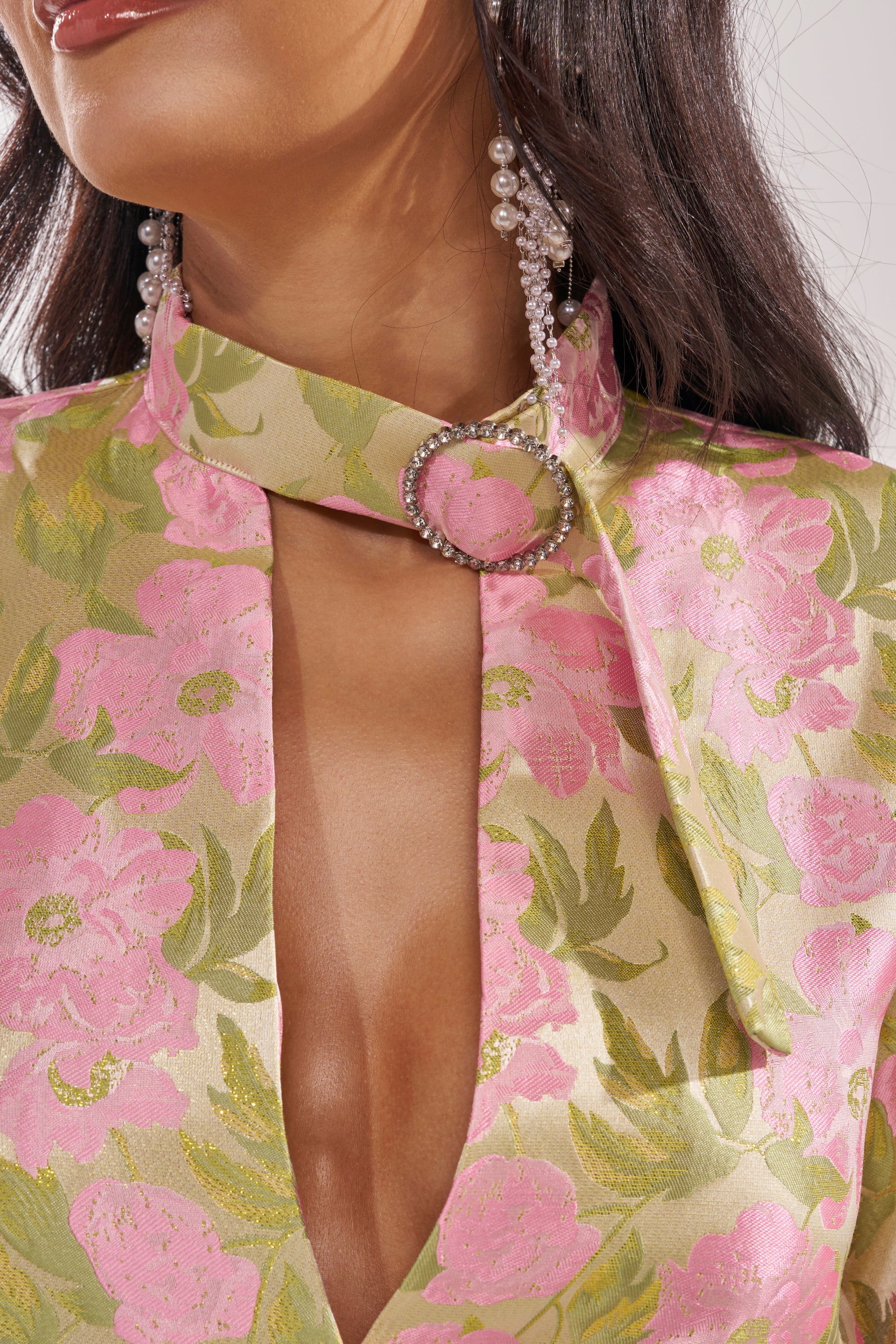 OVER IT FLORAL BODYSUIT