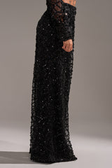 ROXY SEQUIN PALAZZO PANT