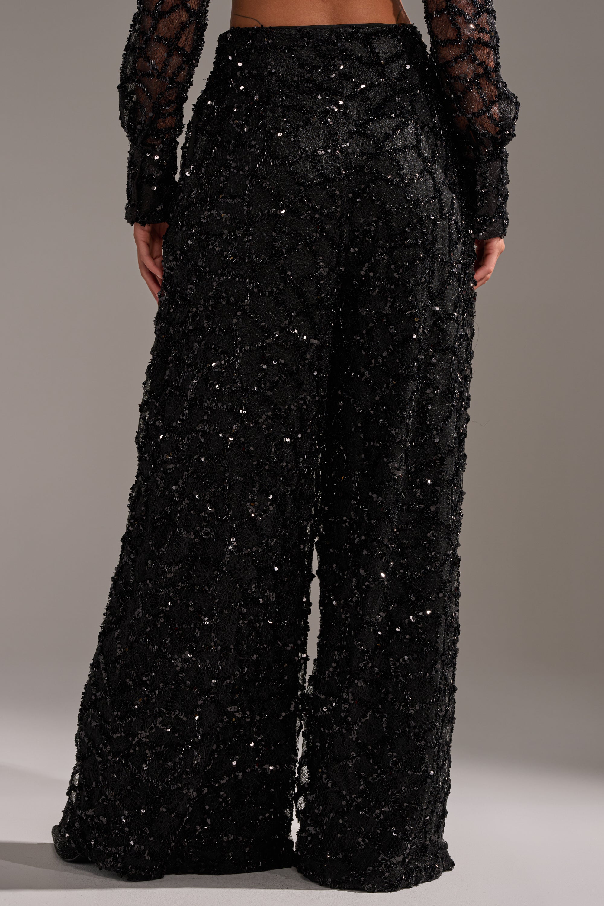 ROXY SEQUIN PALAZZO PANT