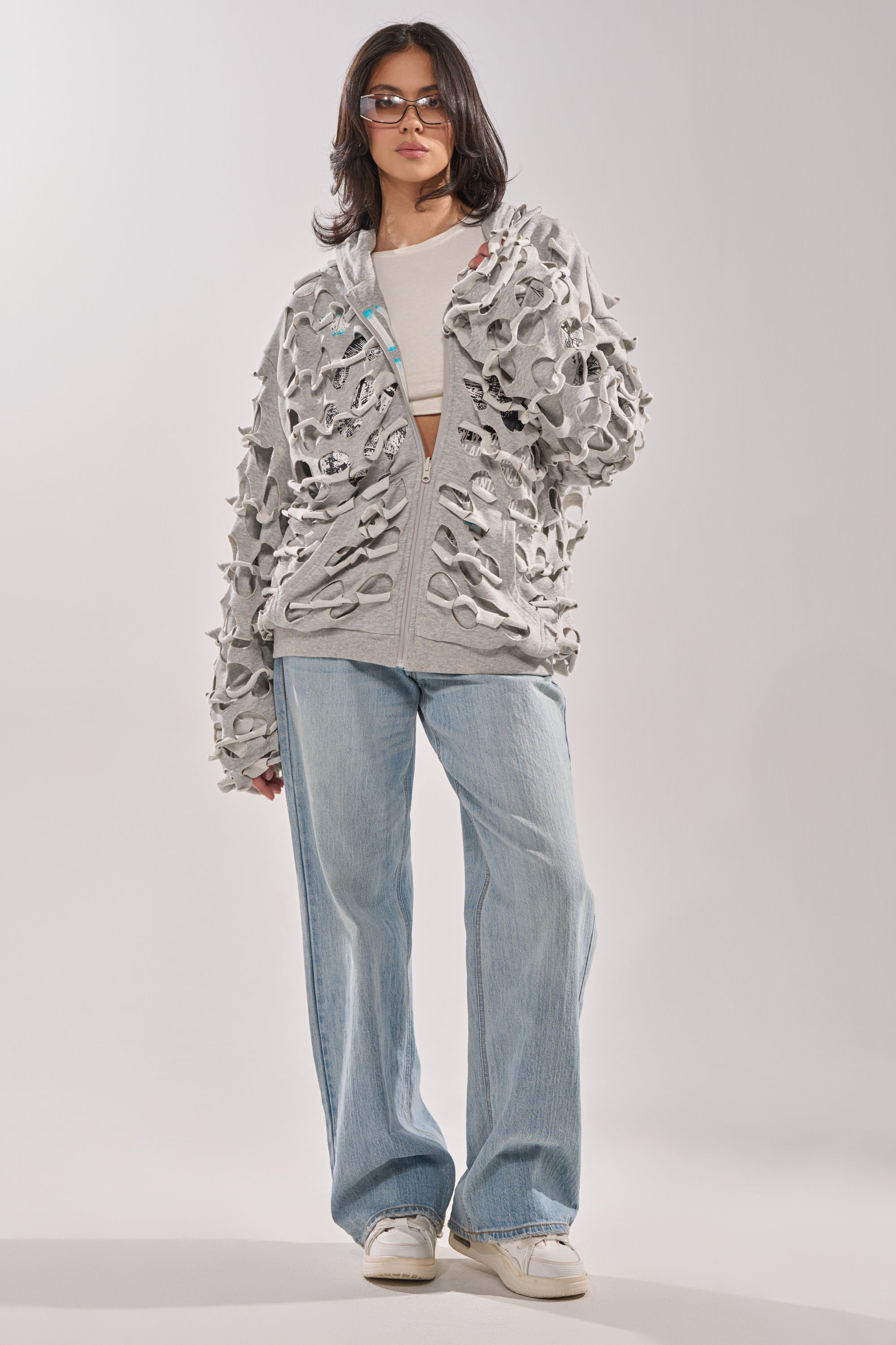 EPIC REVERSIBLE ZIP UP SWEATSHIRT