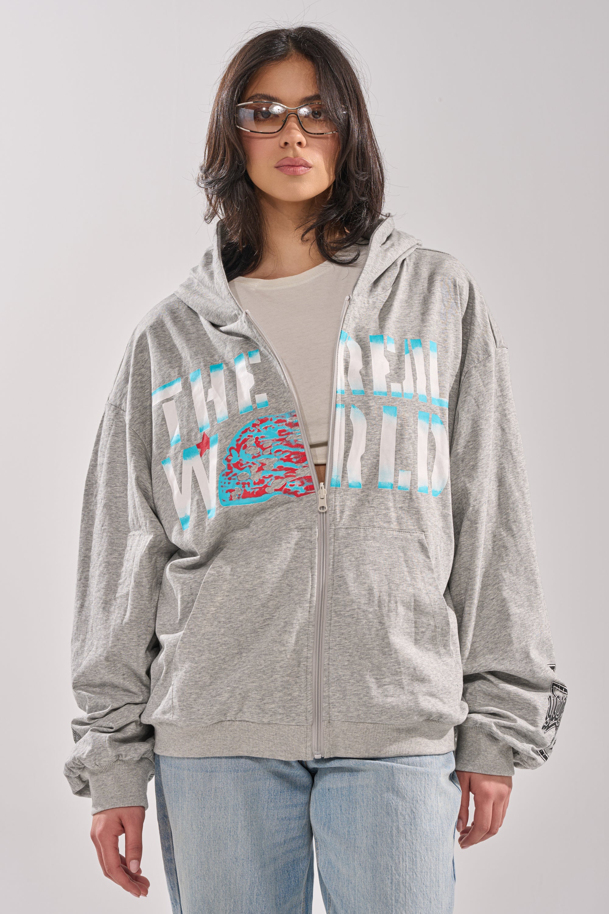 EPIC REVERSIBLE ZIP UP SWEATSHIRT