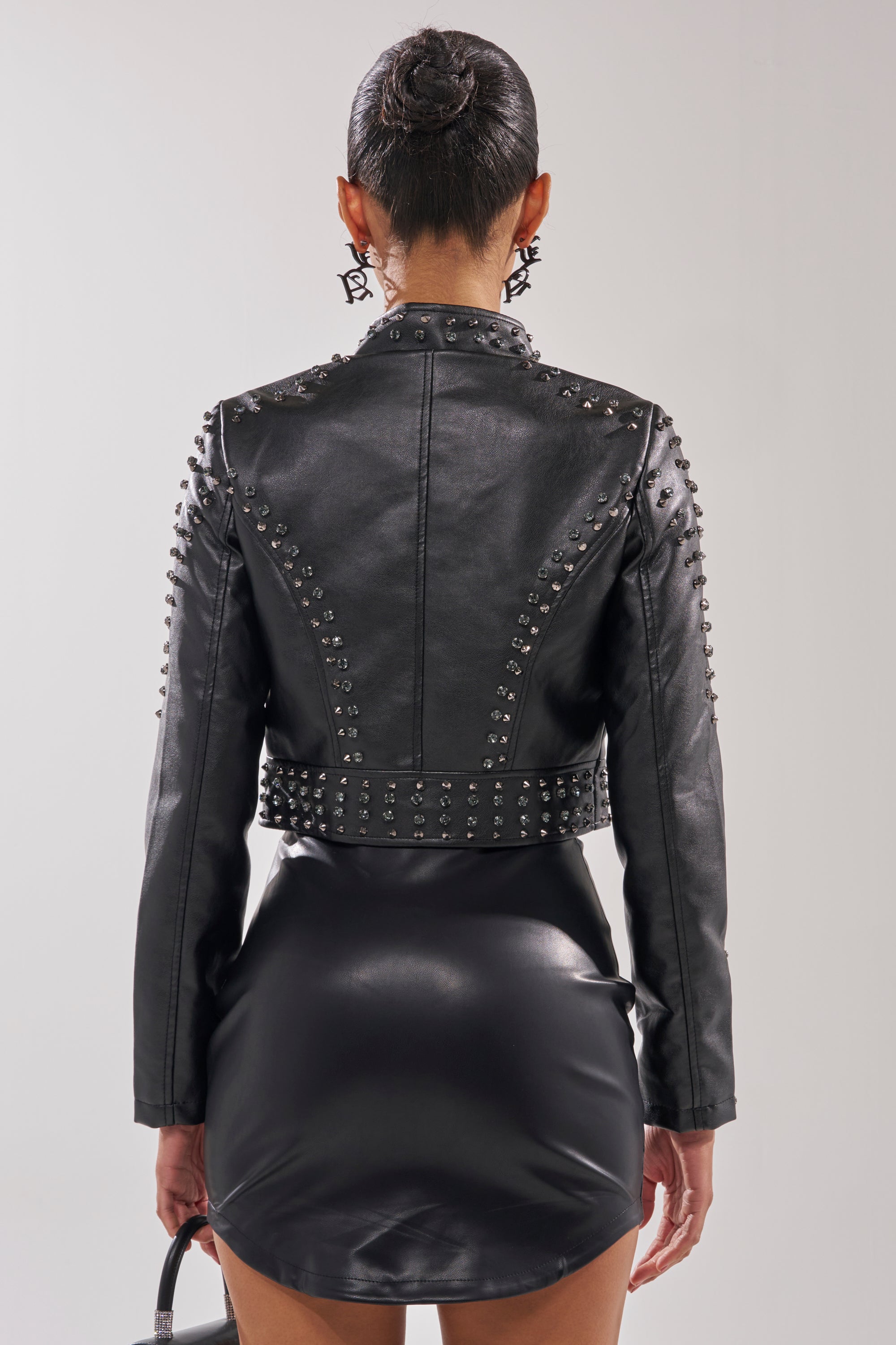 SYLVIE STUDDED MOTO