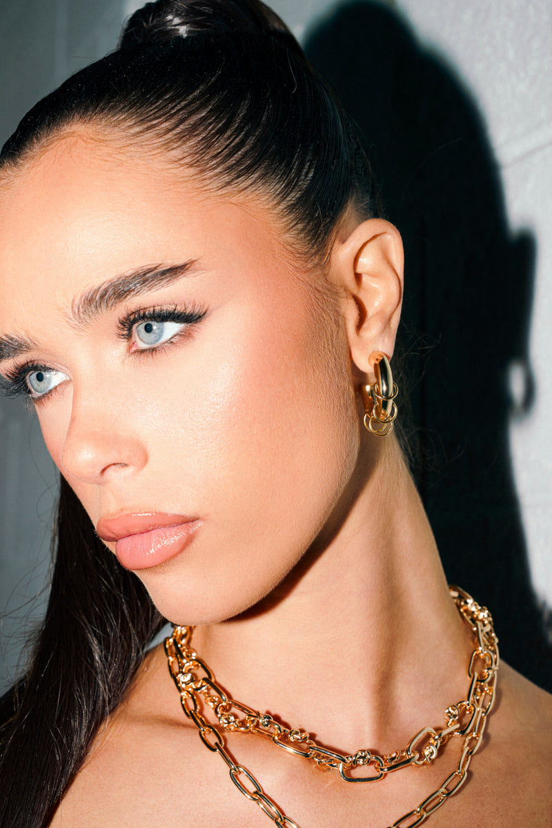 FEEL THE ENERGY GOLD EARRING