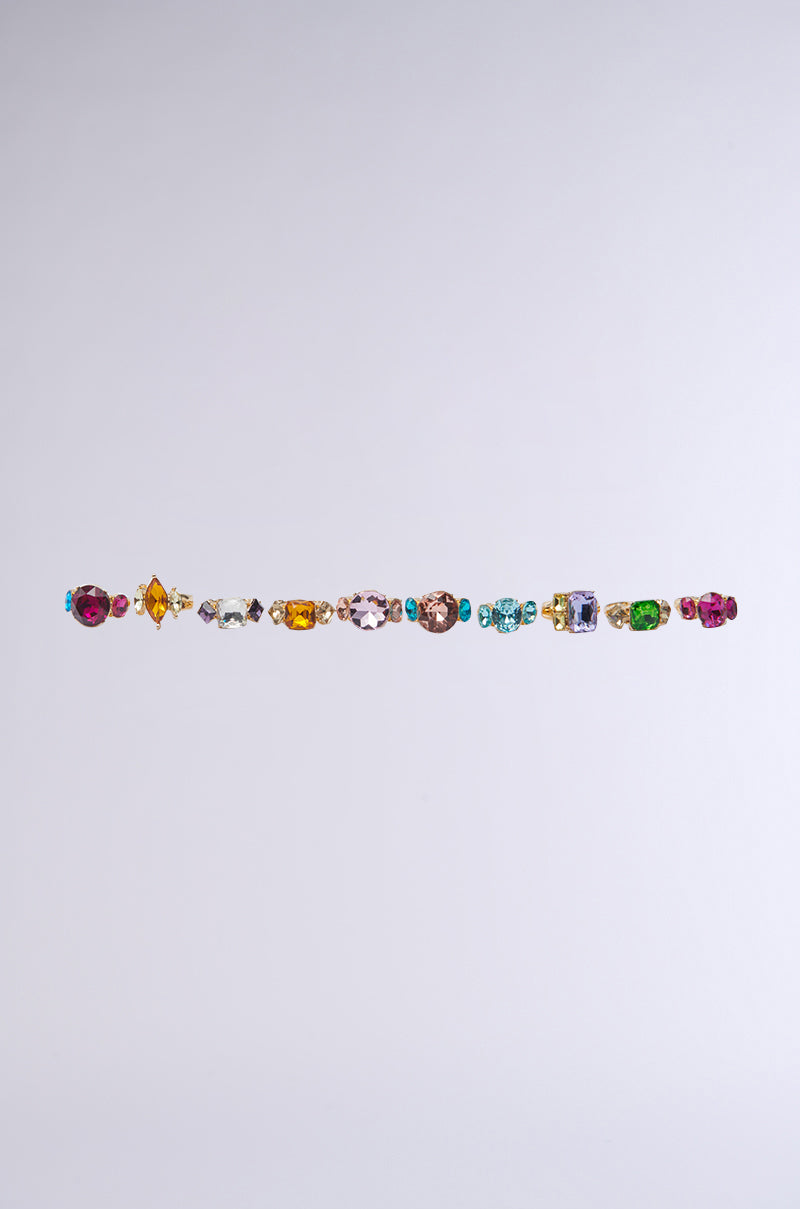 SUMMER VIBES RING SET