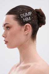 DUMP HIM HAIR GEMS