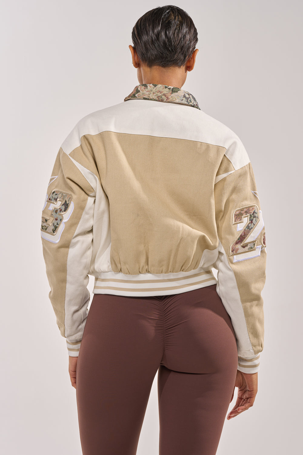 STILL THE ONE EMBROIDERED BOMBER