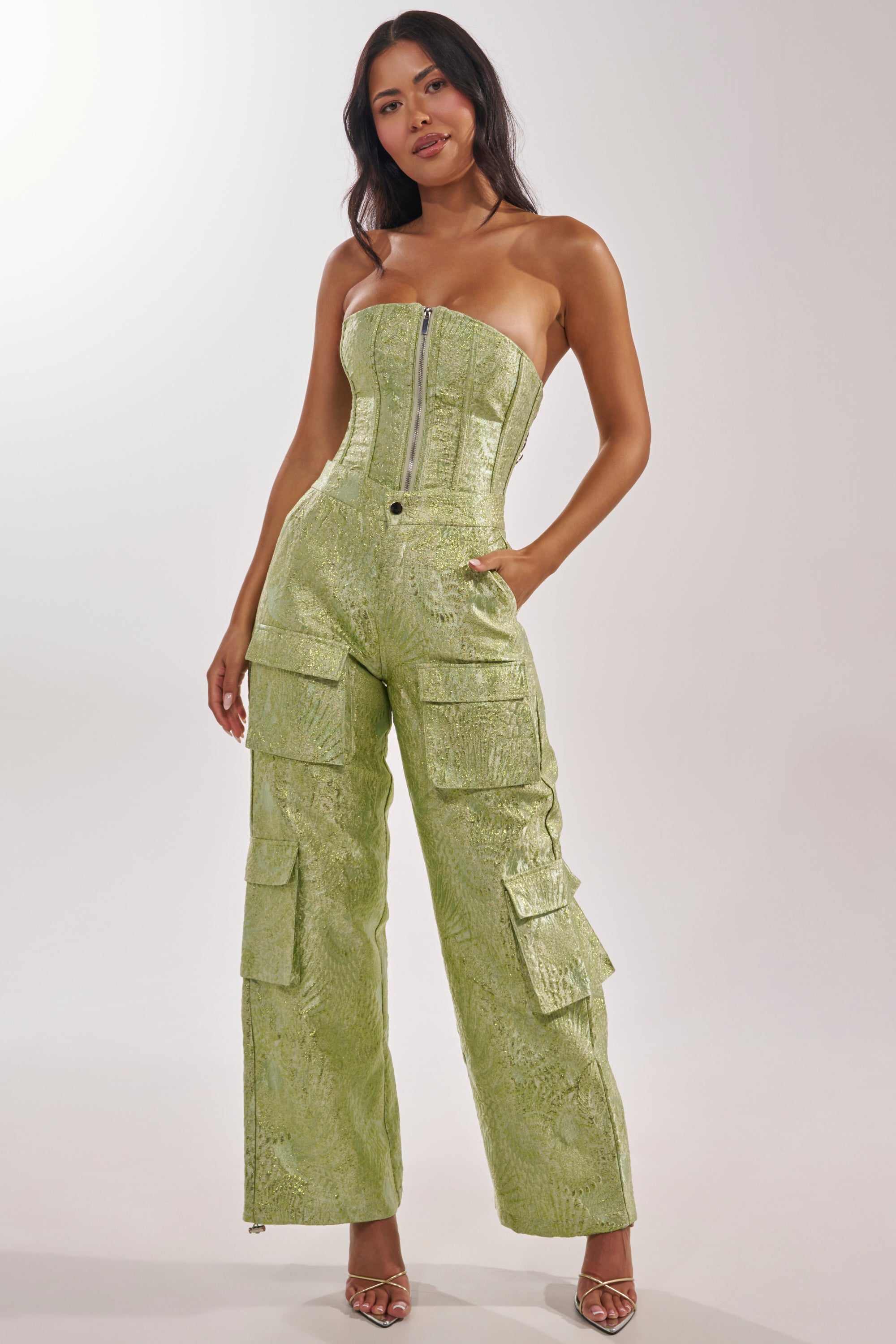 ENVY ME BROCADE PANT