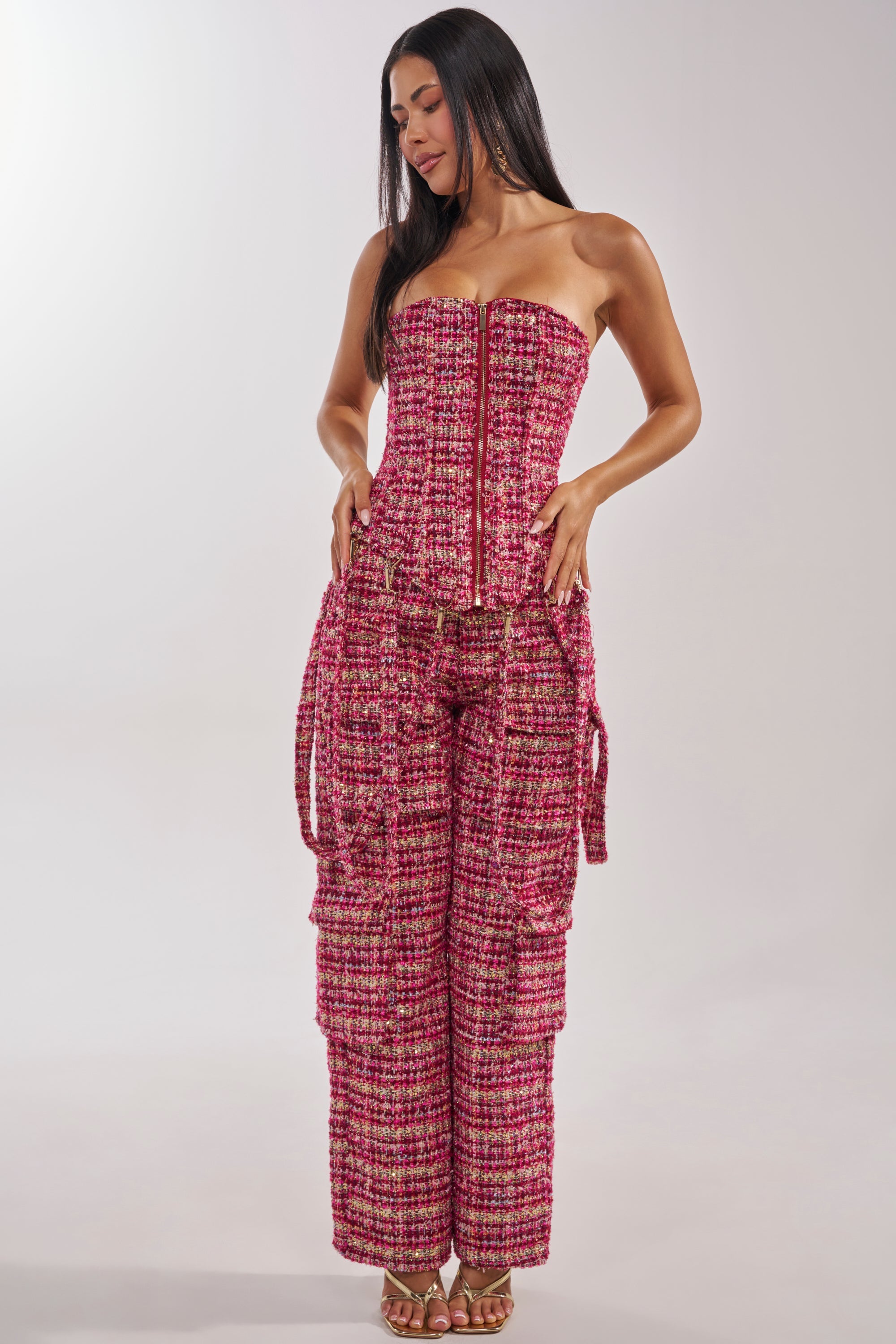 ITS TIME TWEED CORSET