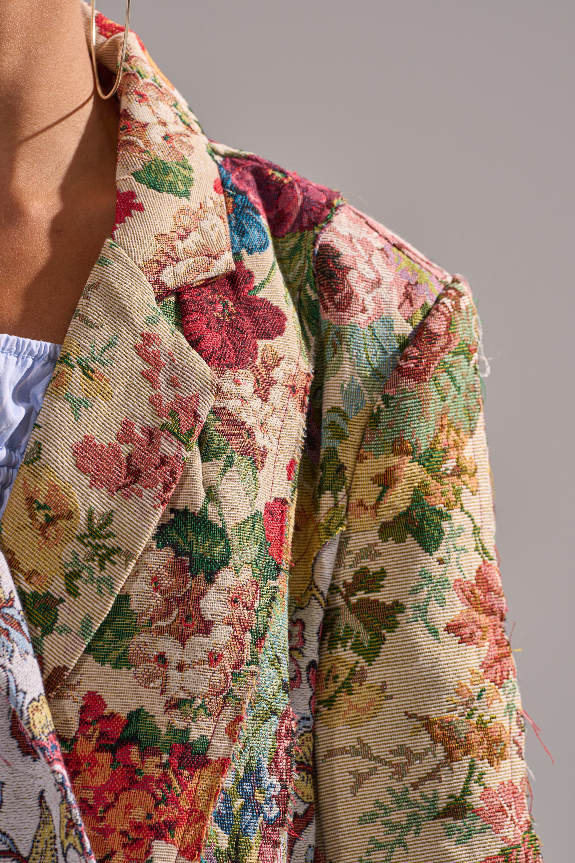 SUNDAY PATCHWORK TRENCH