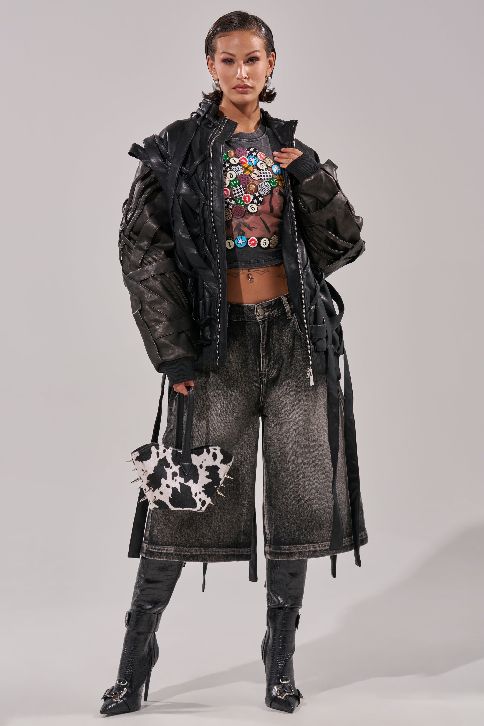 LOCKED IN STRAP BOMBER