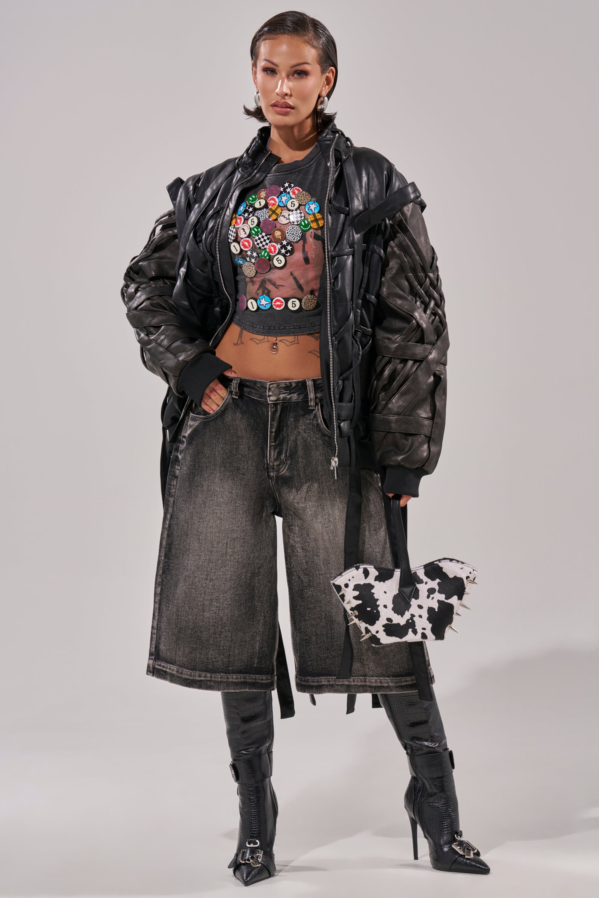 LOCKED IN STRAP BOMBER
