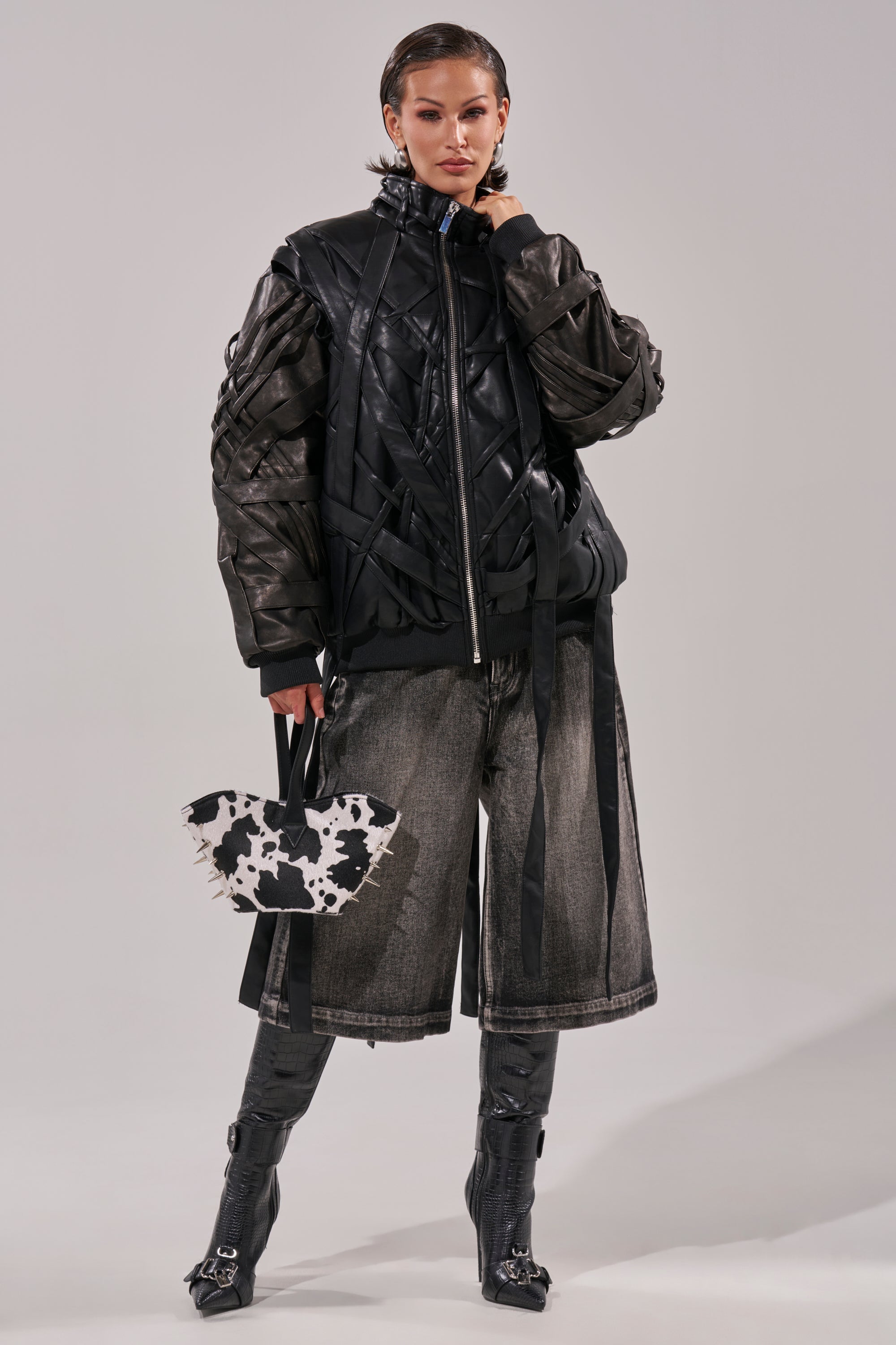 LOCKED IN STRAP BOMBER