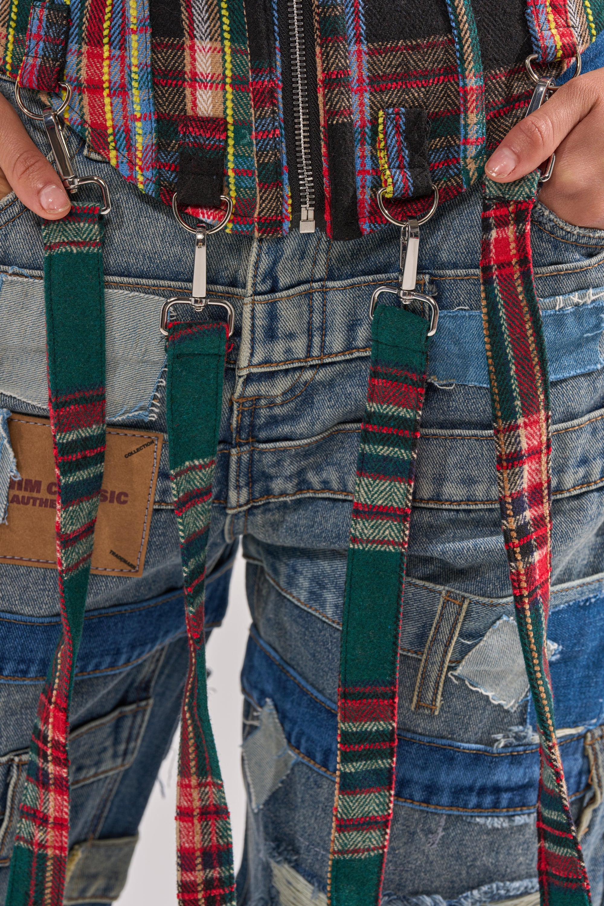 TALK TO ME NICE PLAID CORSET