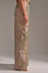 TIME AND TIME AGAIN RHINESTONE TROUSER