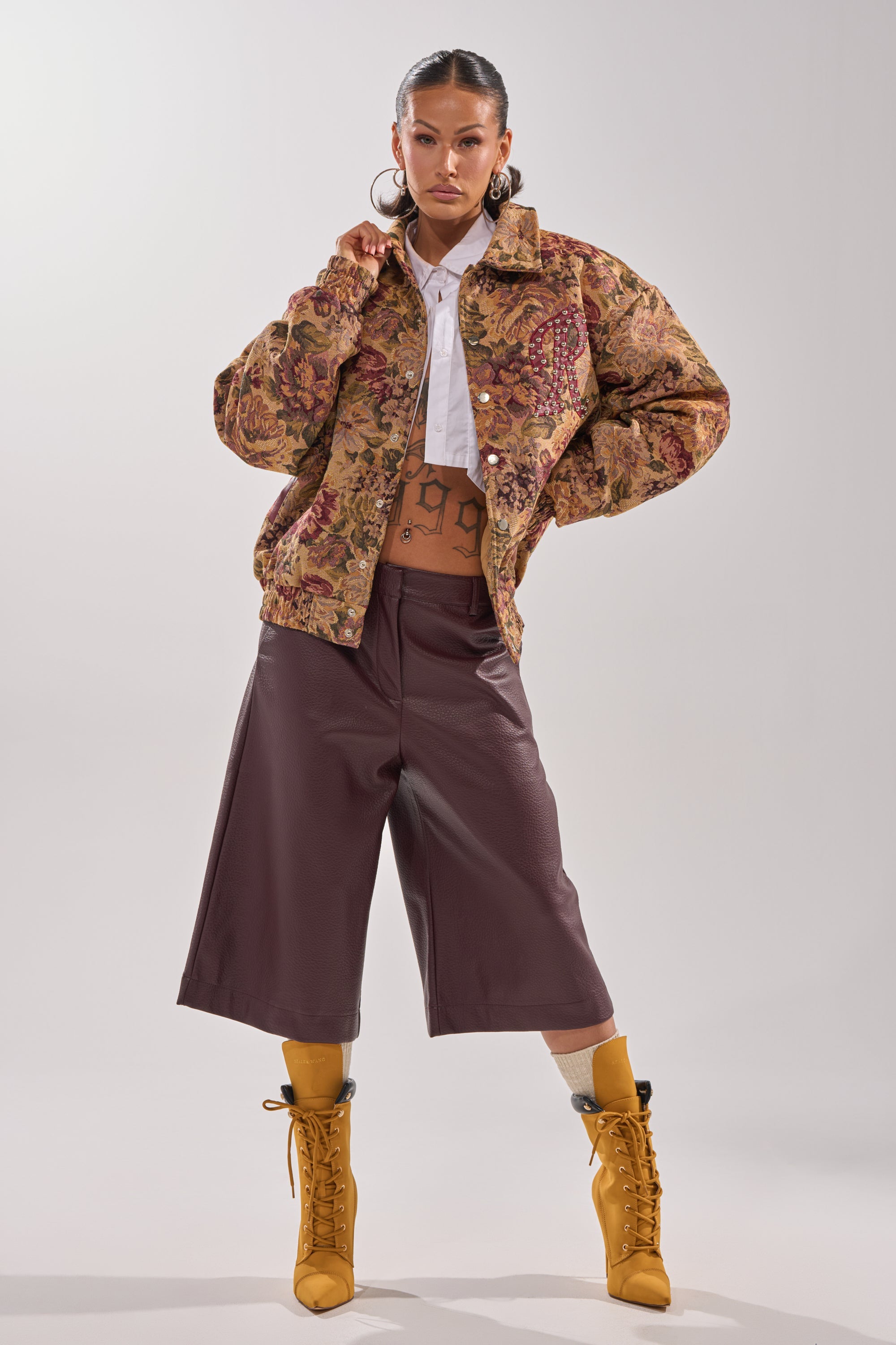 SLIDE ON ME TAPESTRY BOMBER