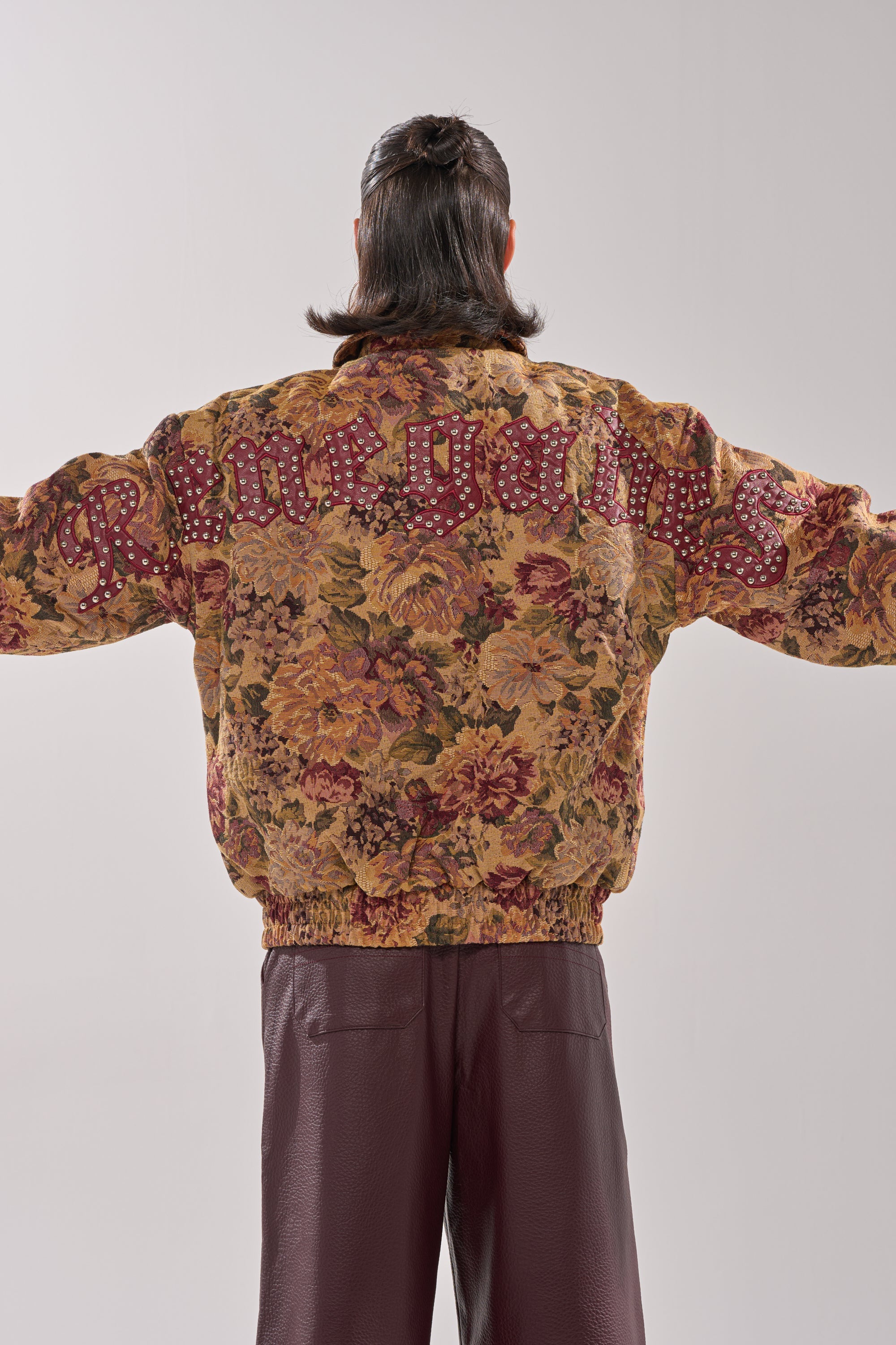 SLIDE ON ME TAPESTRY BOMBER