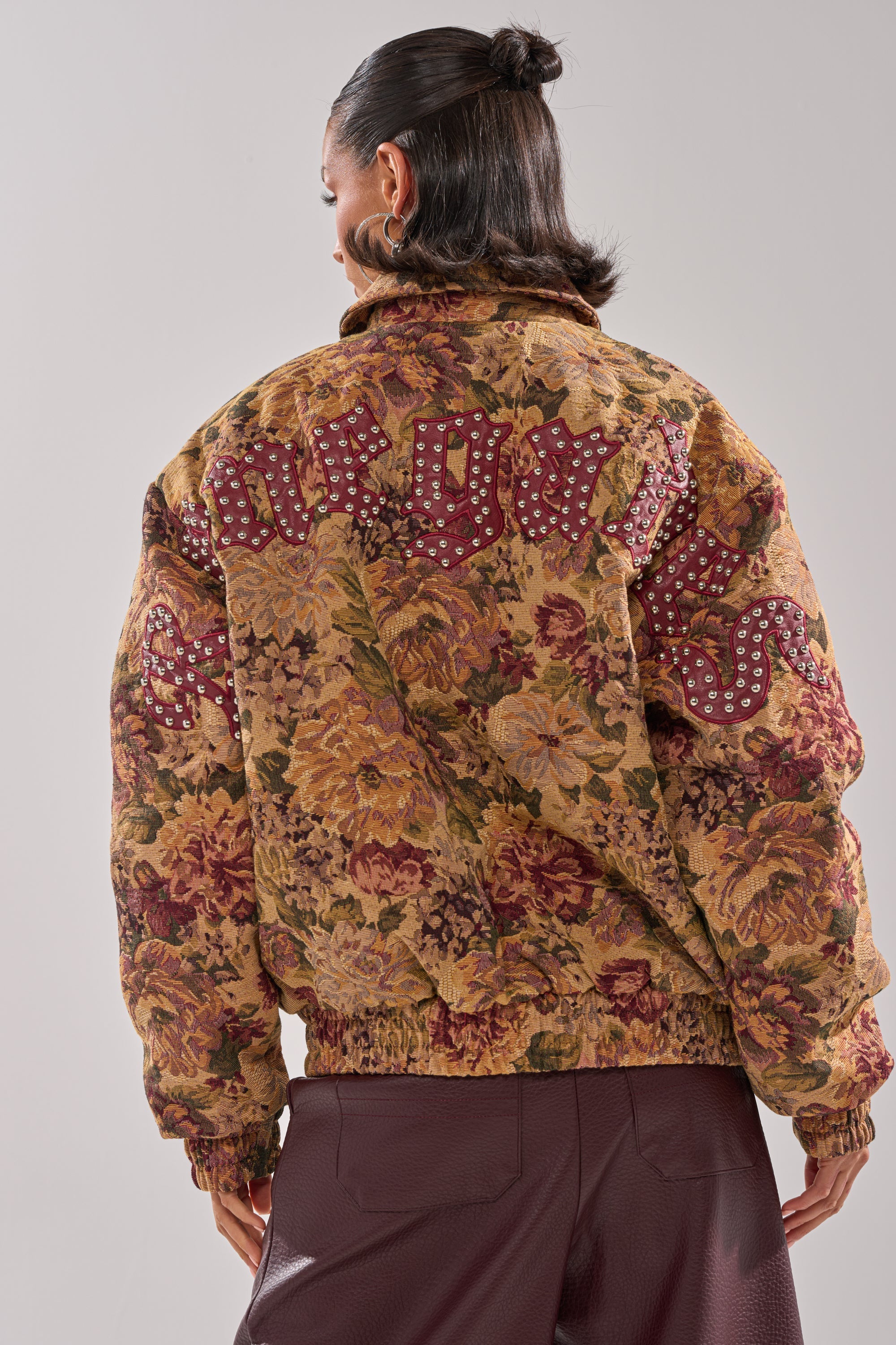 SLIDE ON ME TAPESTRY BOMBER