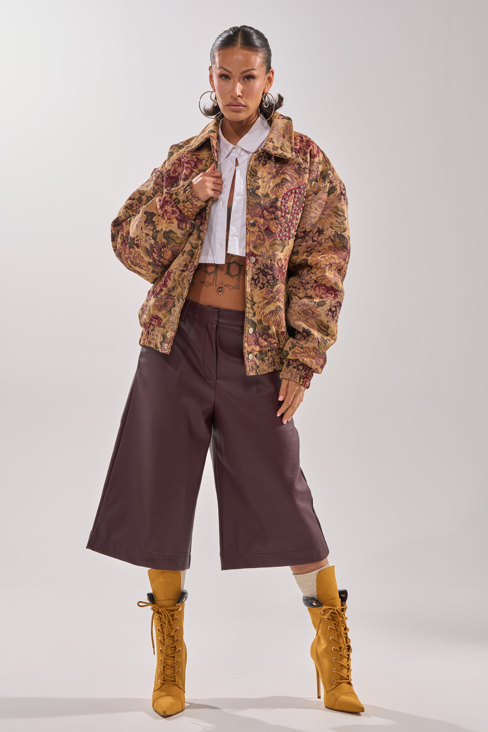 SLIDE ON ME TAPESTRY BOMBER