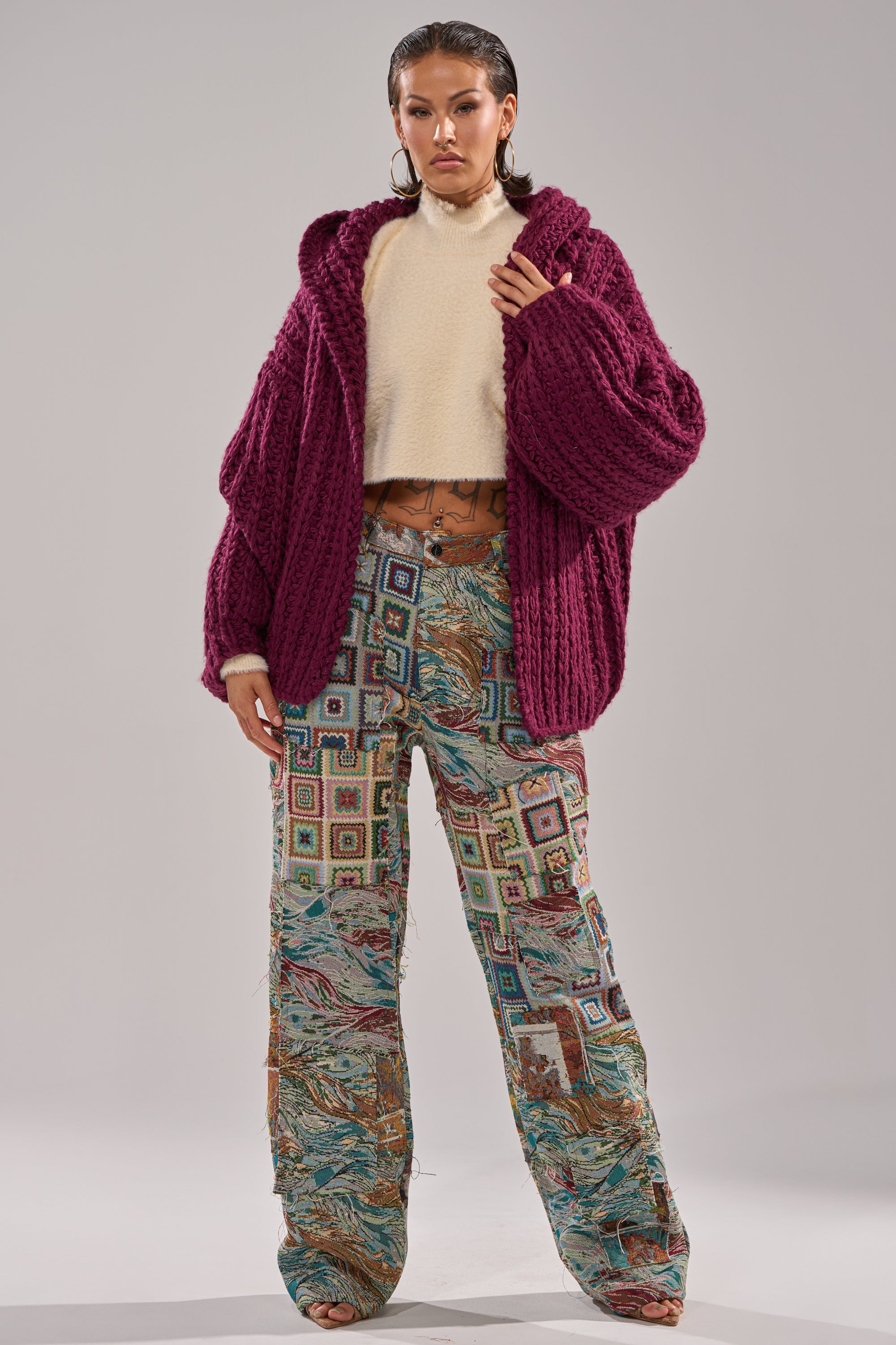 WILD PATCHWORK TROUSER