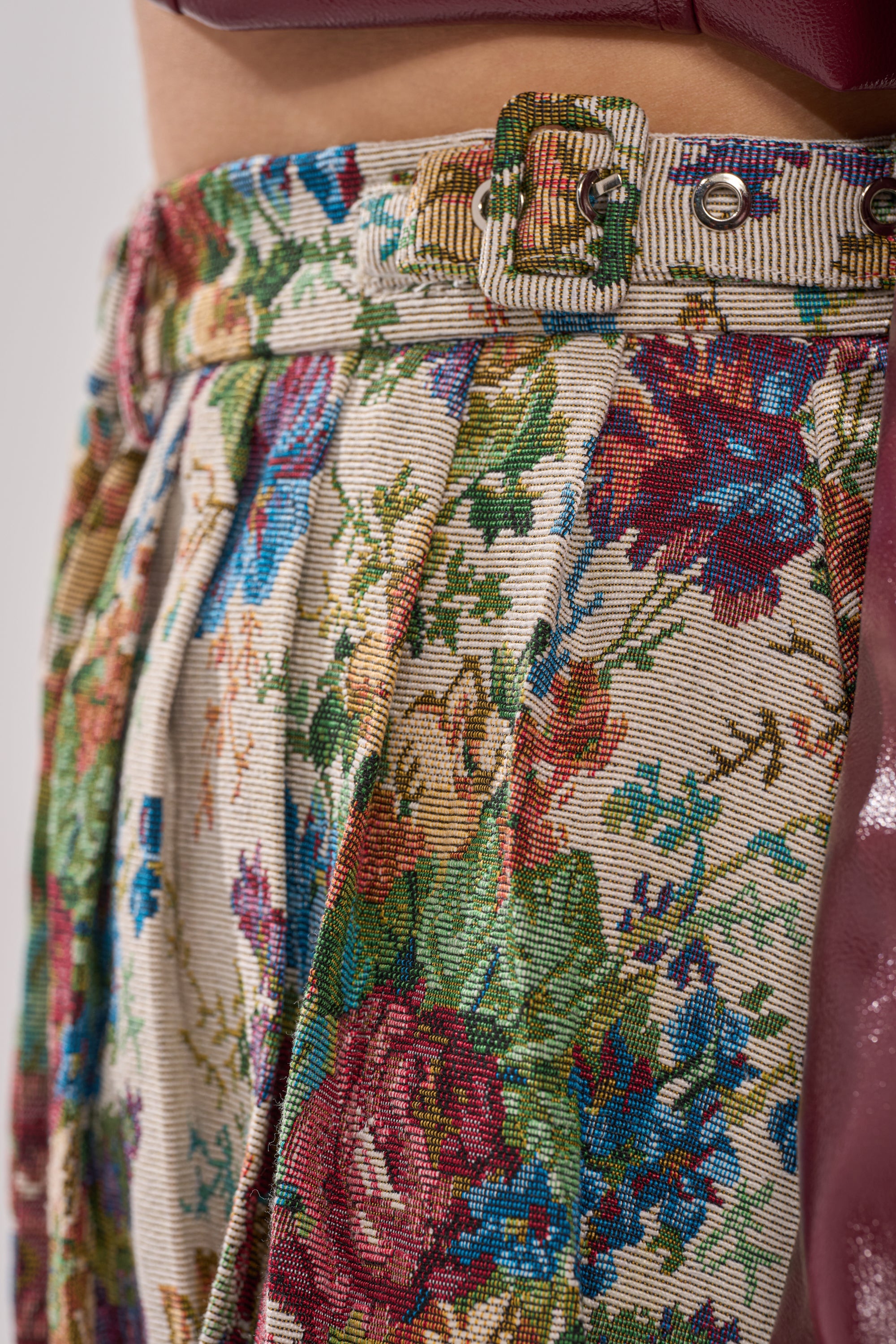 TIFFANY BROCADE MAXI SKIRT