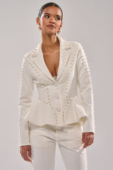 CHLOE PEARL BLAZER