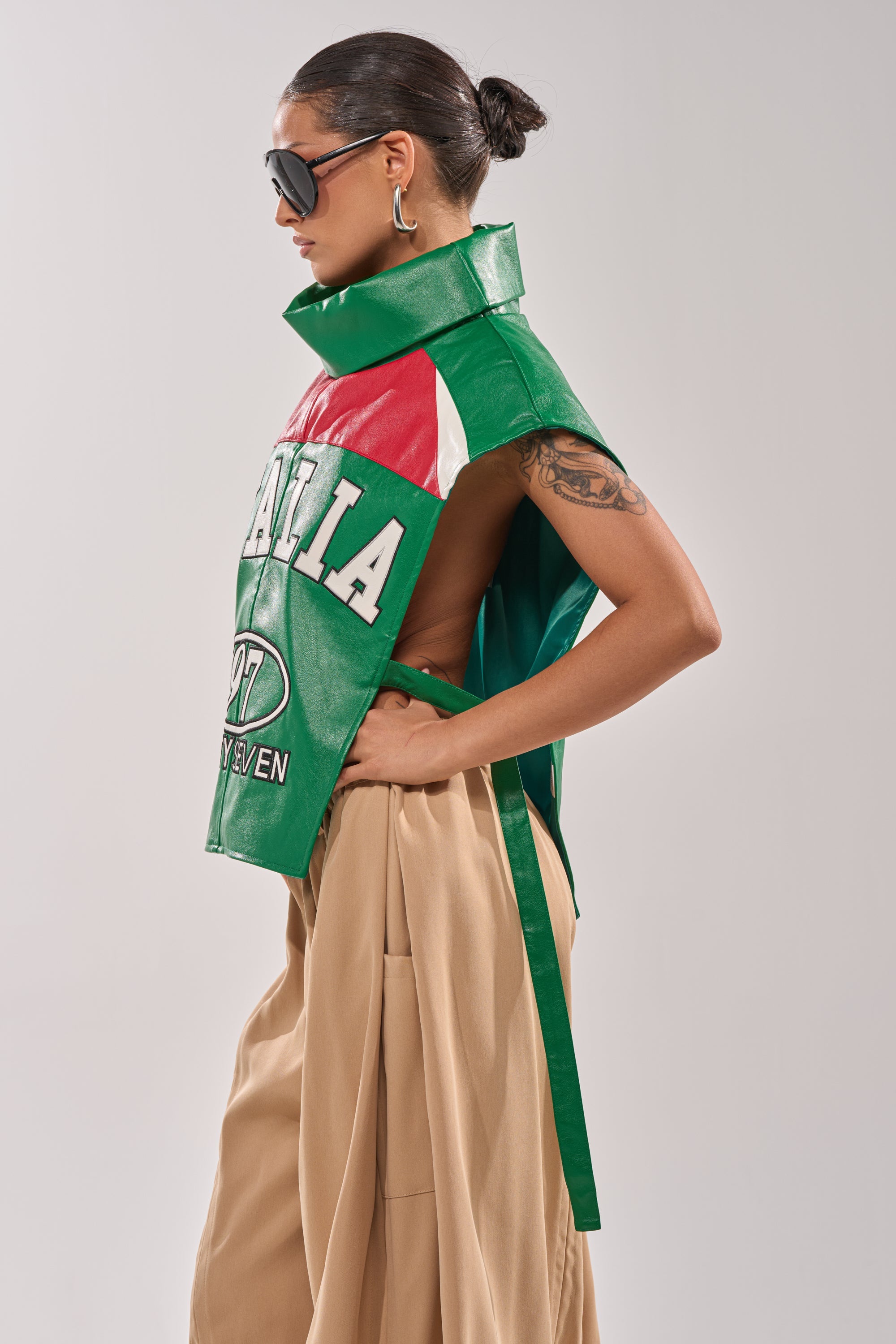 CATCHING FLIGHTS EMBROIDERED VEST