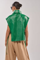 CATCHING FLIGHTS EMBROIDERED VEST