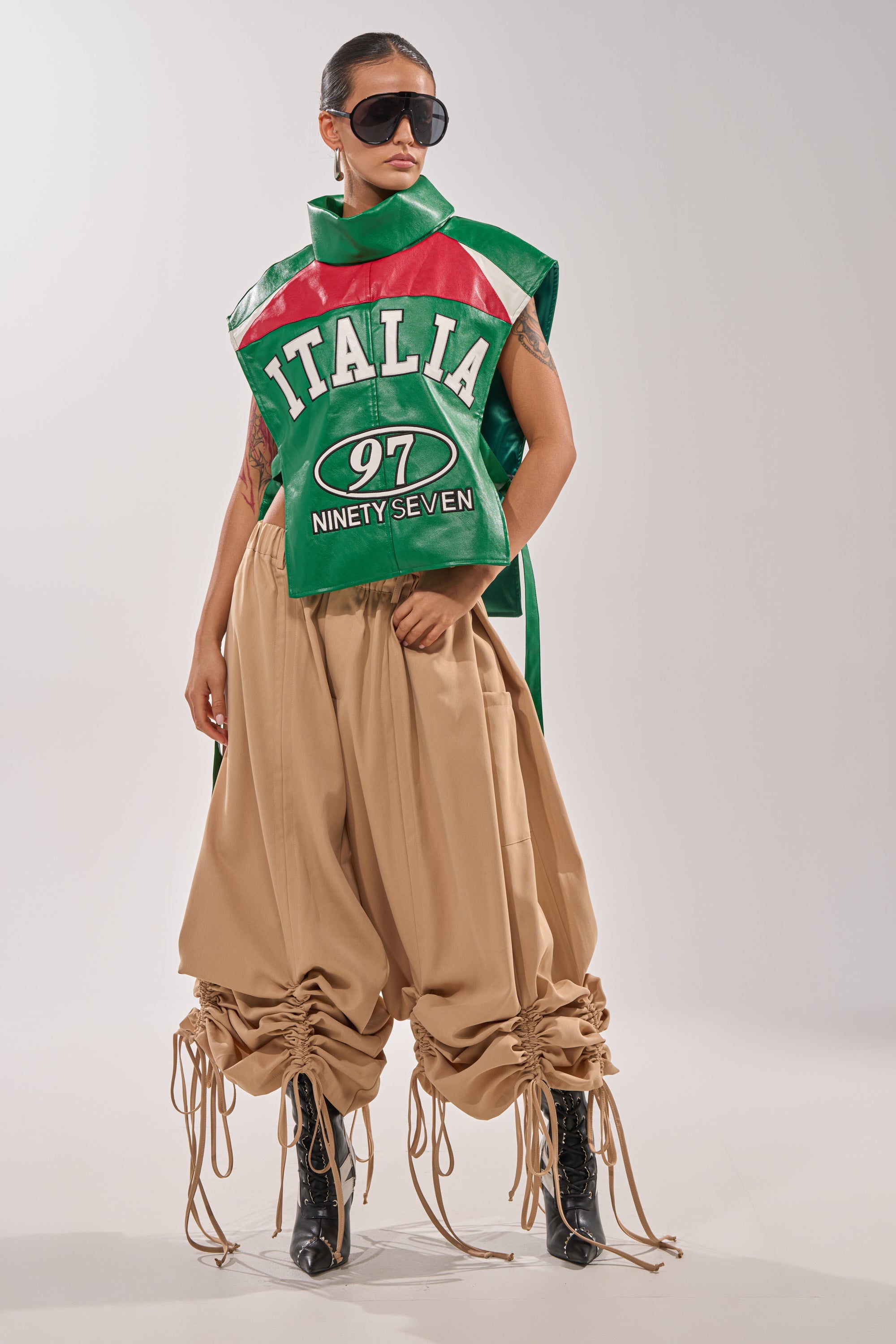 CATCHING FLIGHTS EMBROIDERED VEST