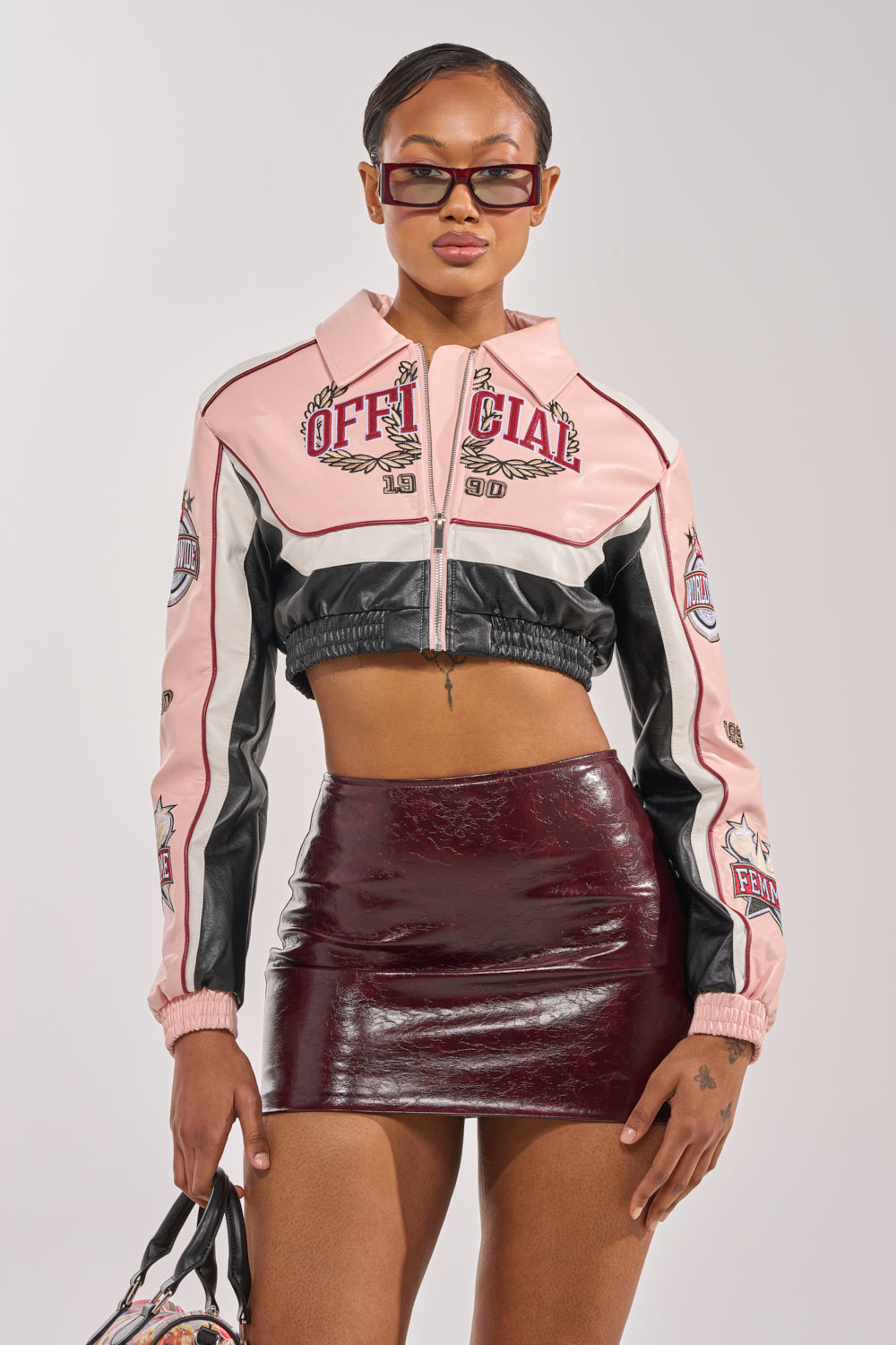 NEVER BETTER CROPPED BOMBER