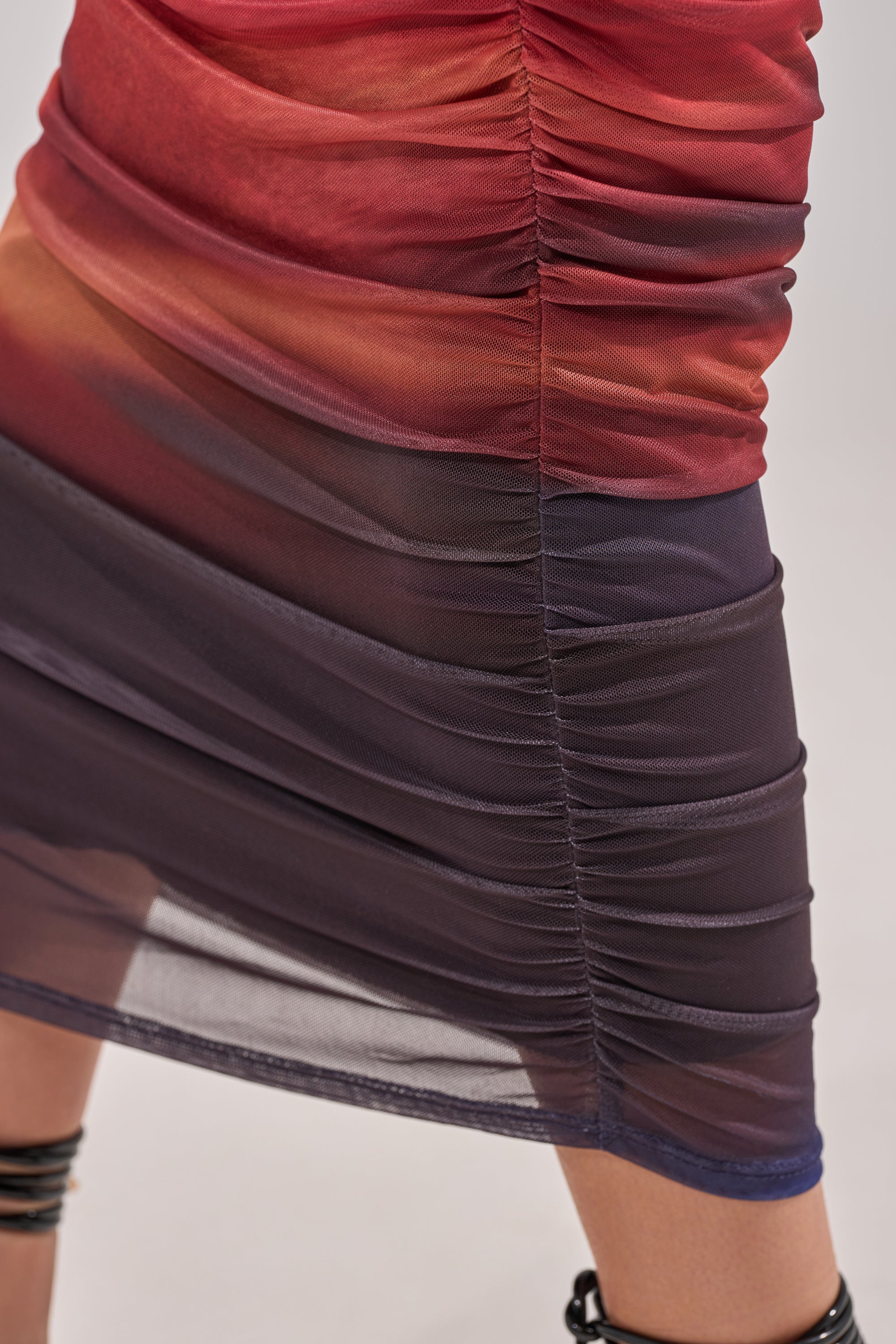 BOOM BOOM MESH MAXI SKIRT