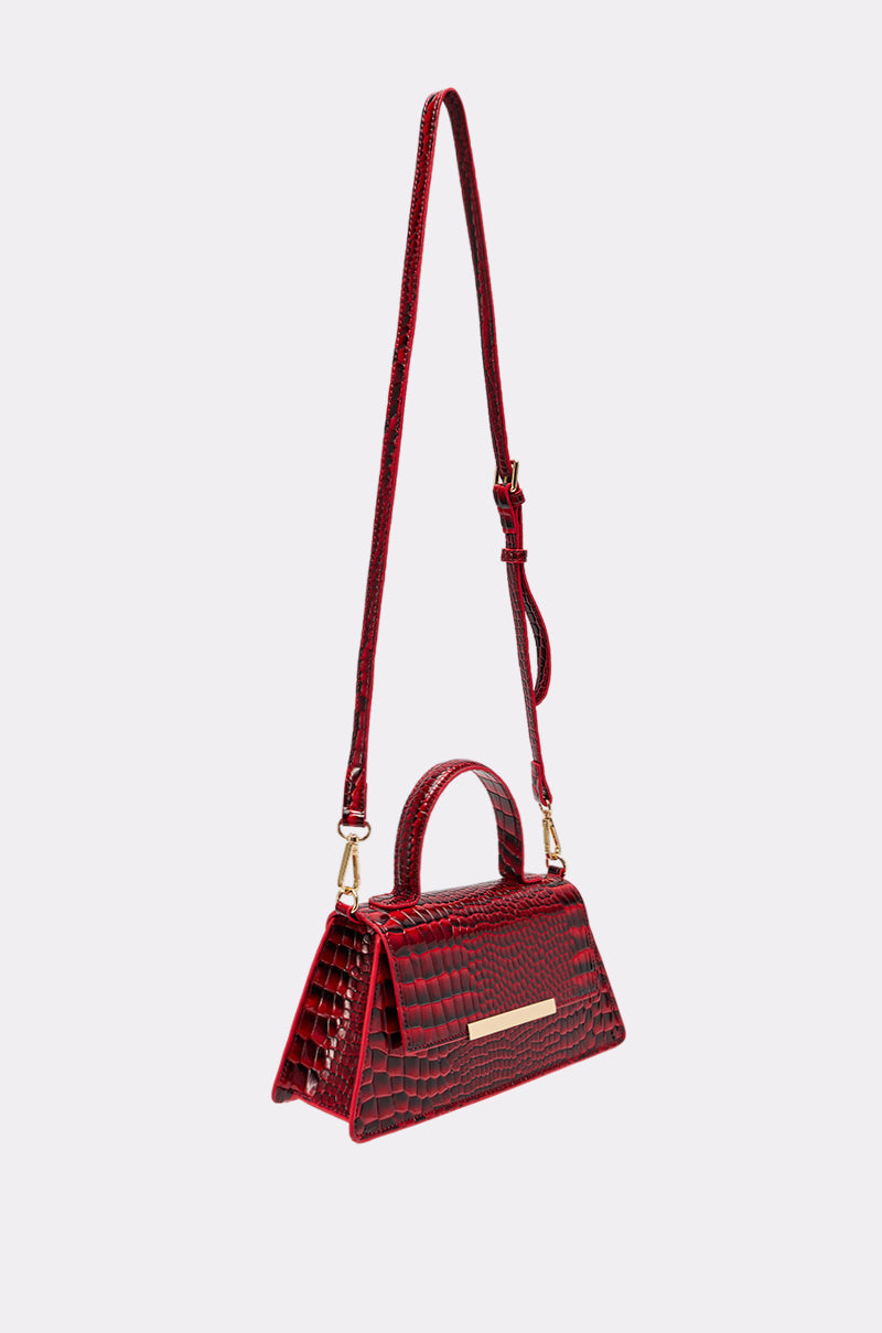 DAY FAUX CROC PURSE