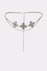 SARAH CROSS CHAIN BELT
