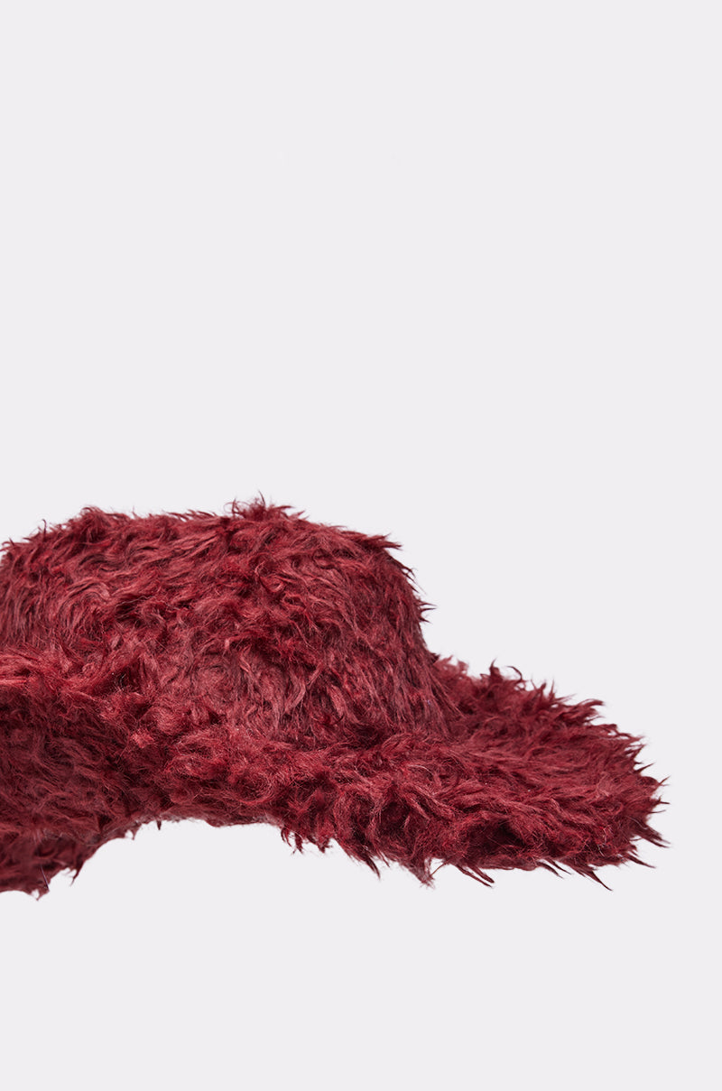 FOR THE VIBES FAUX FUR COWBOY HAT