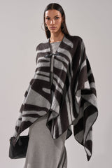 WILD CHILD KNIT PONCHO