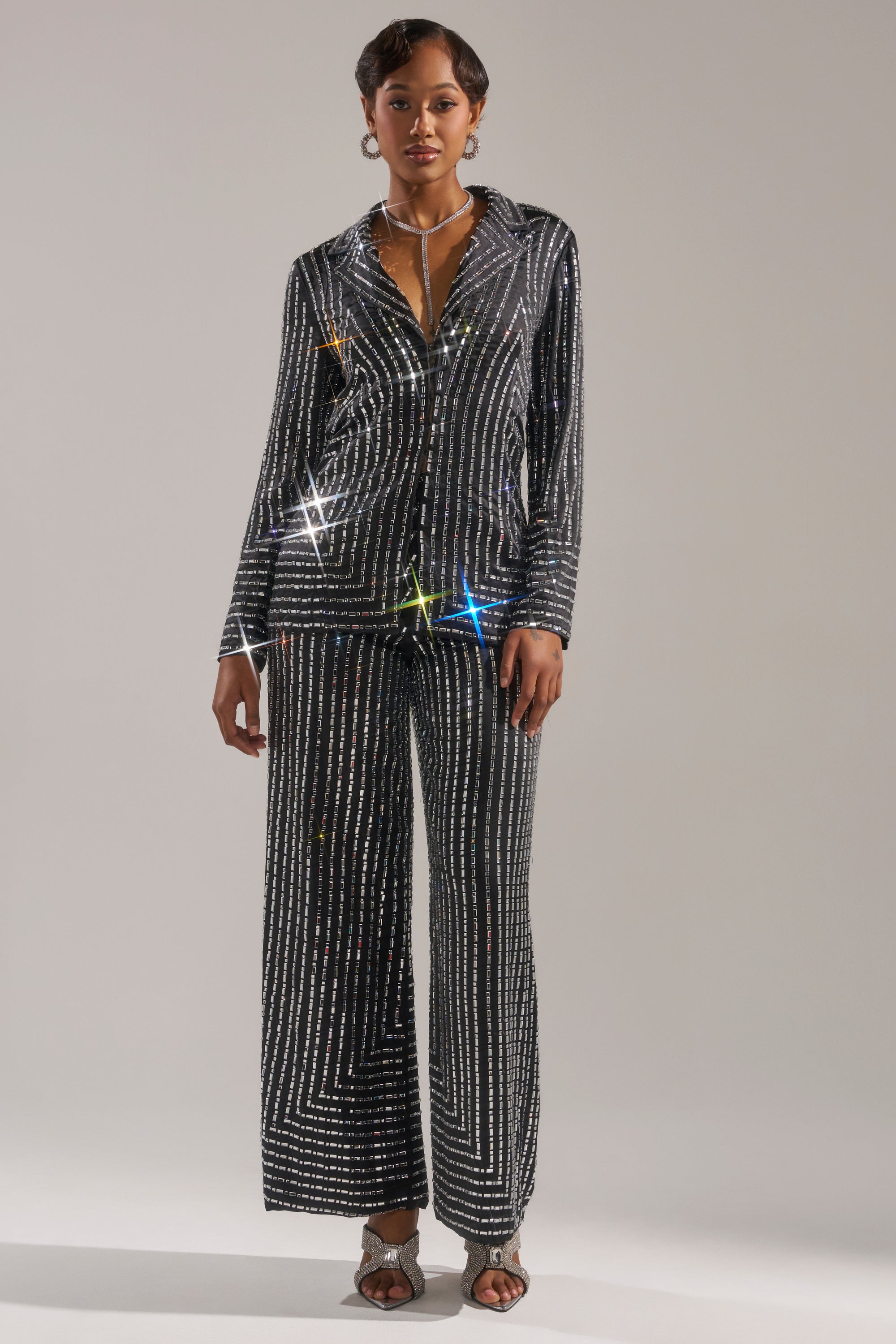 DONT STARE TOO HARD RHINESTONE BLOUSE