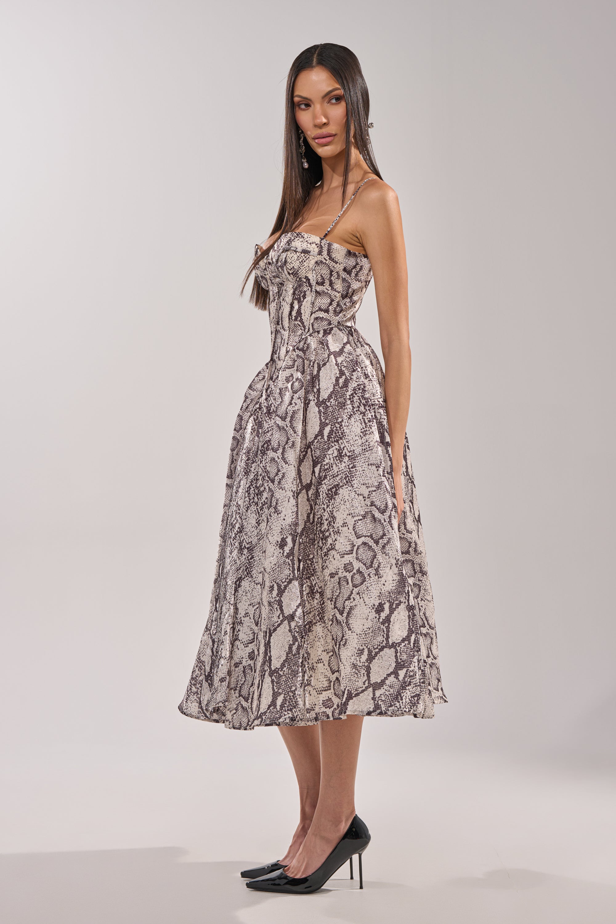 SNAKE BABE MAXI DRESS