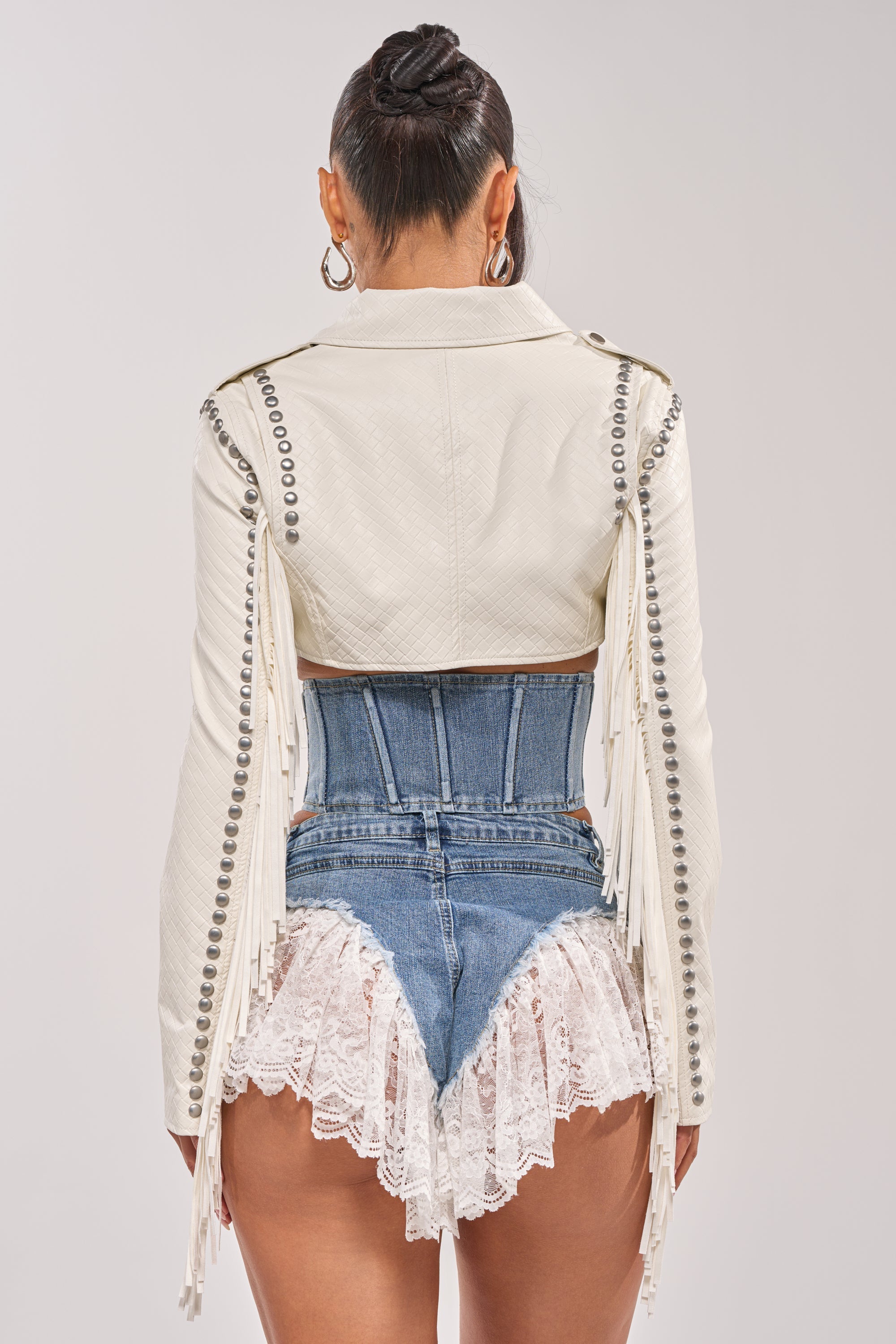 RYDER WOVEN FRINGE MOTO