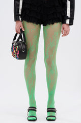 GREEN WITH NO ENVY TIGHTS